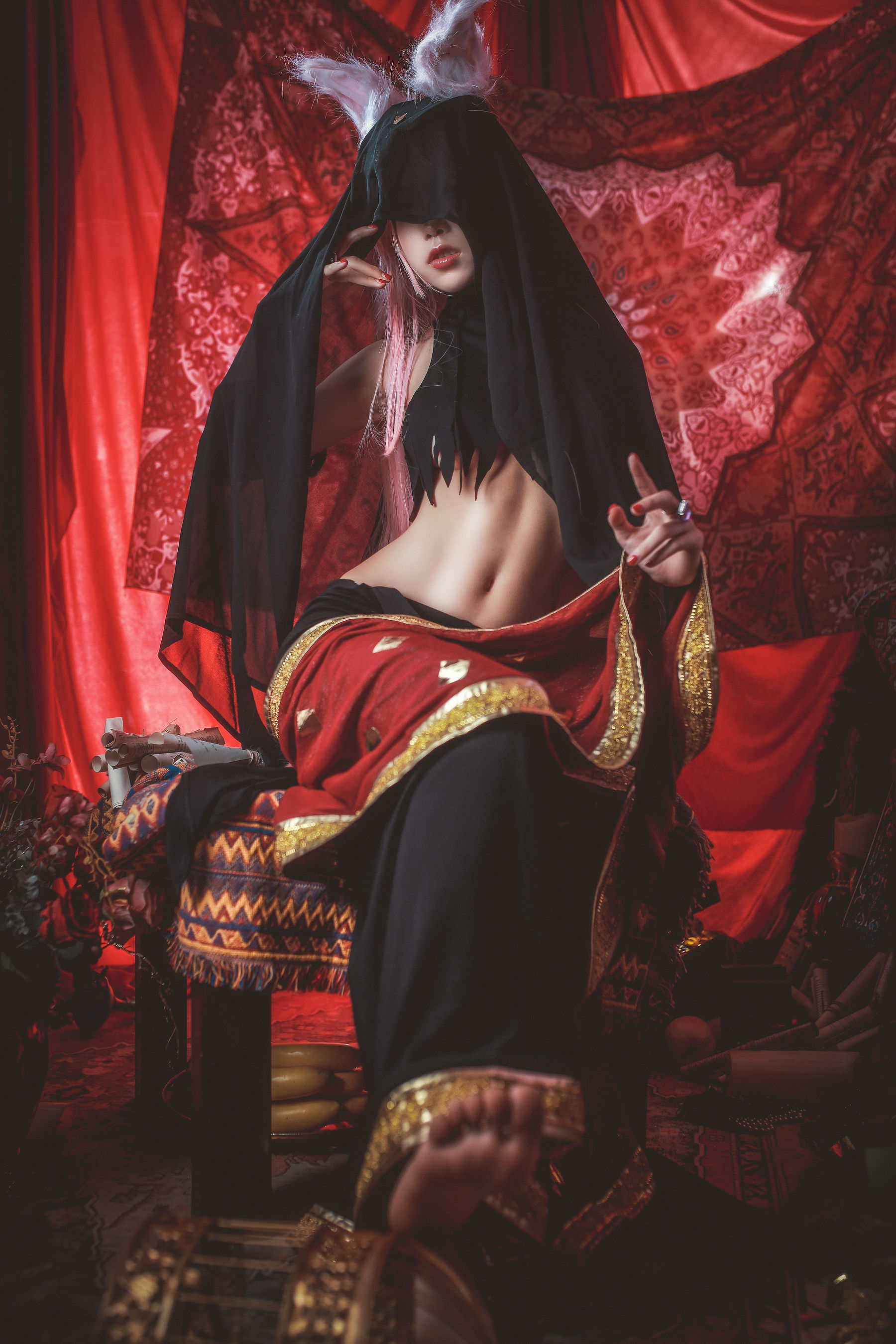 [Cosplay写真] 动漫博主水淼aqua – 玉藻前柯杨斯卡娅 [12P]