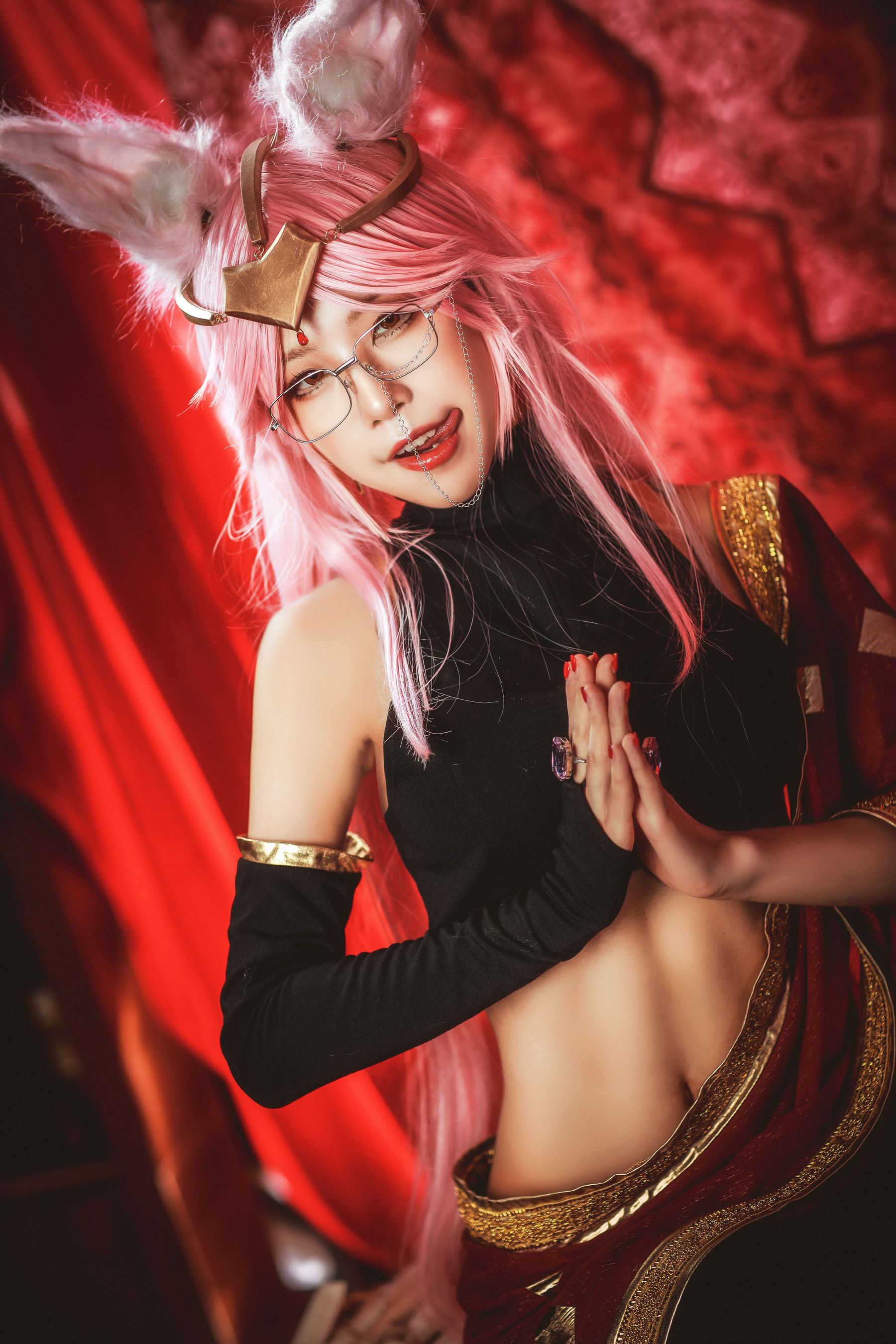 [Cosplay写真] 动漫博主水淼aqua – 玉藻前柯杨斯卡娅 [12P]