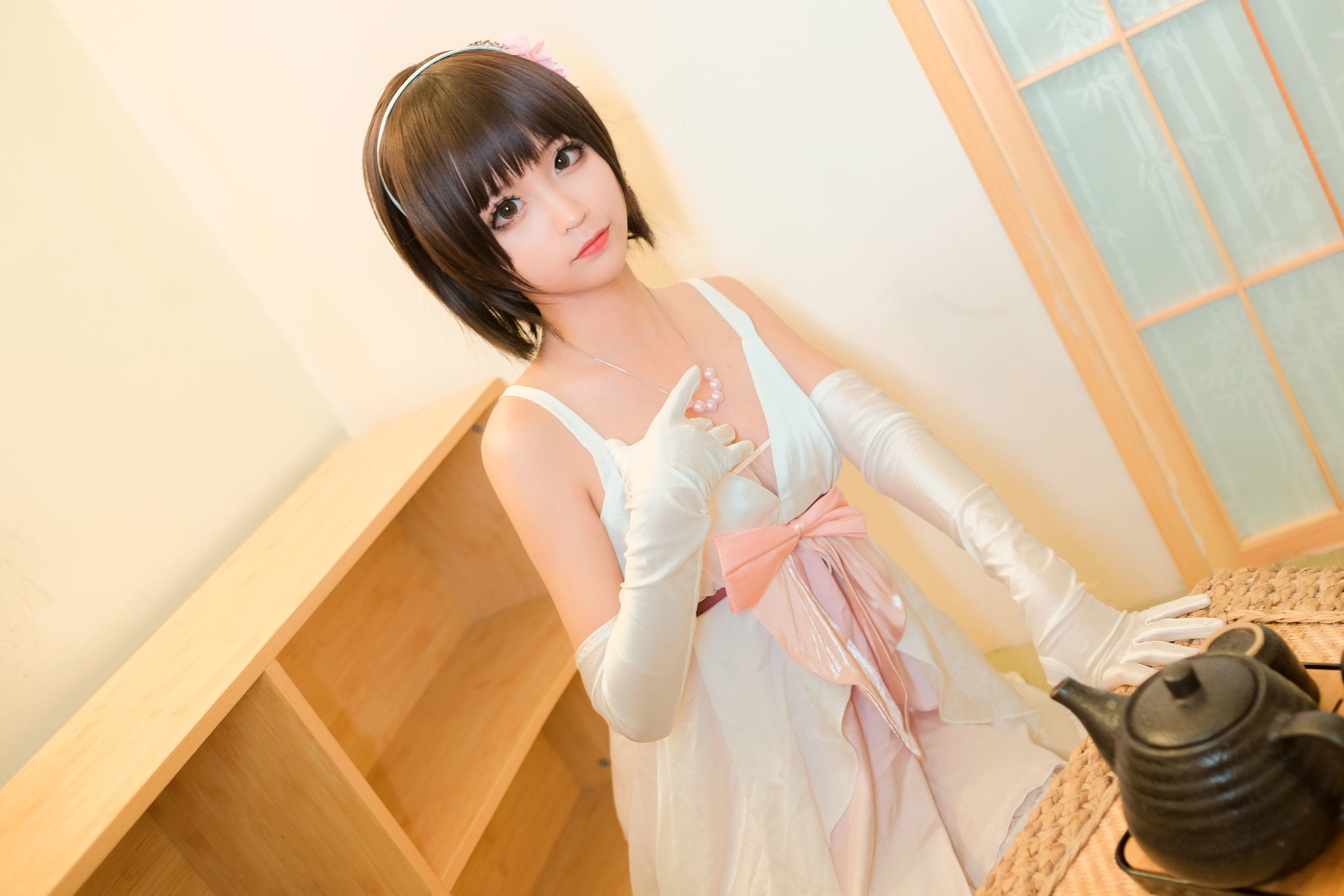 动漫博主蠢沫沫 加藤惠礼服 [40P]
