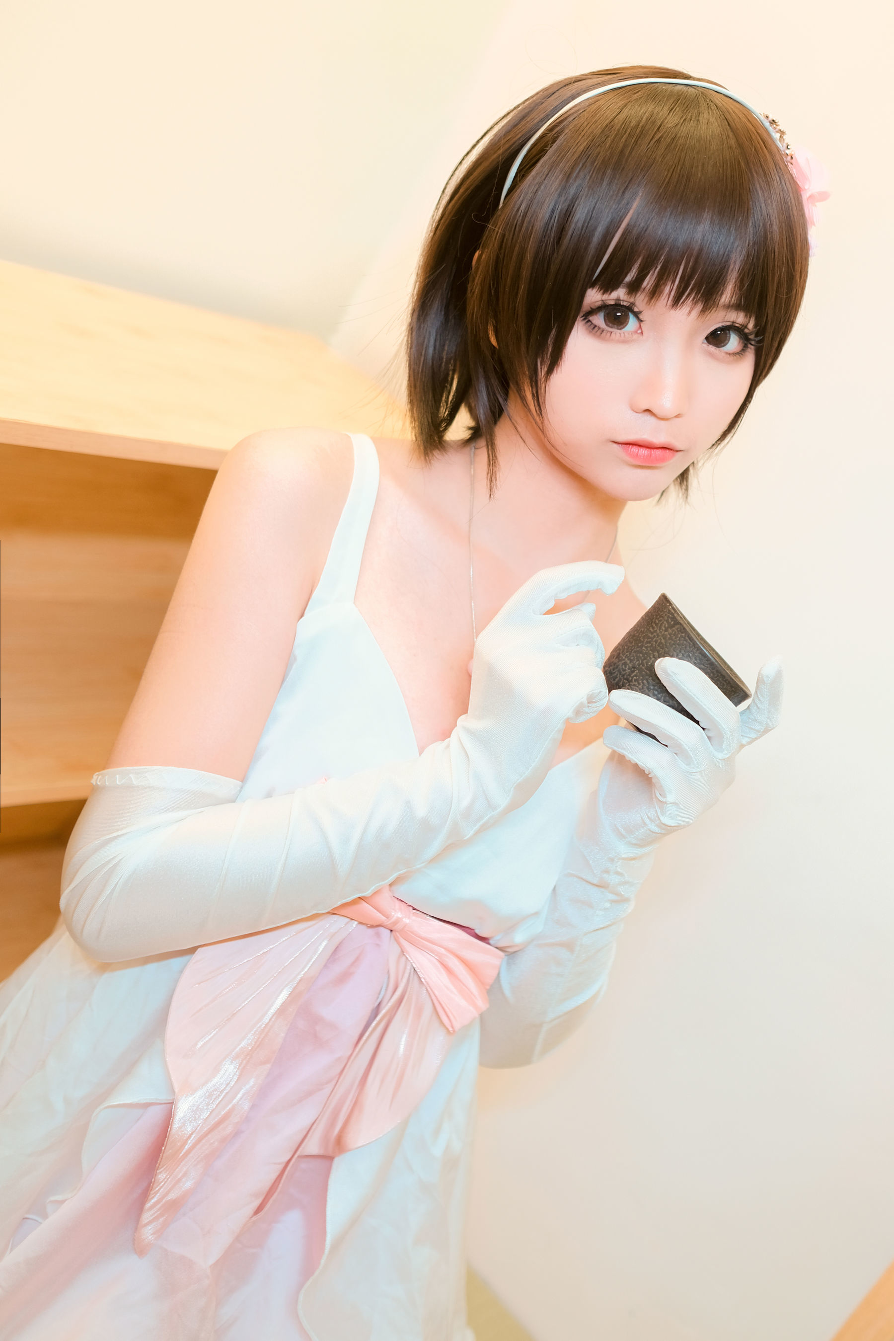 动漫博主蠢沫沫 加藤惠礼服 [40P]