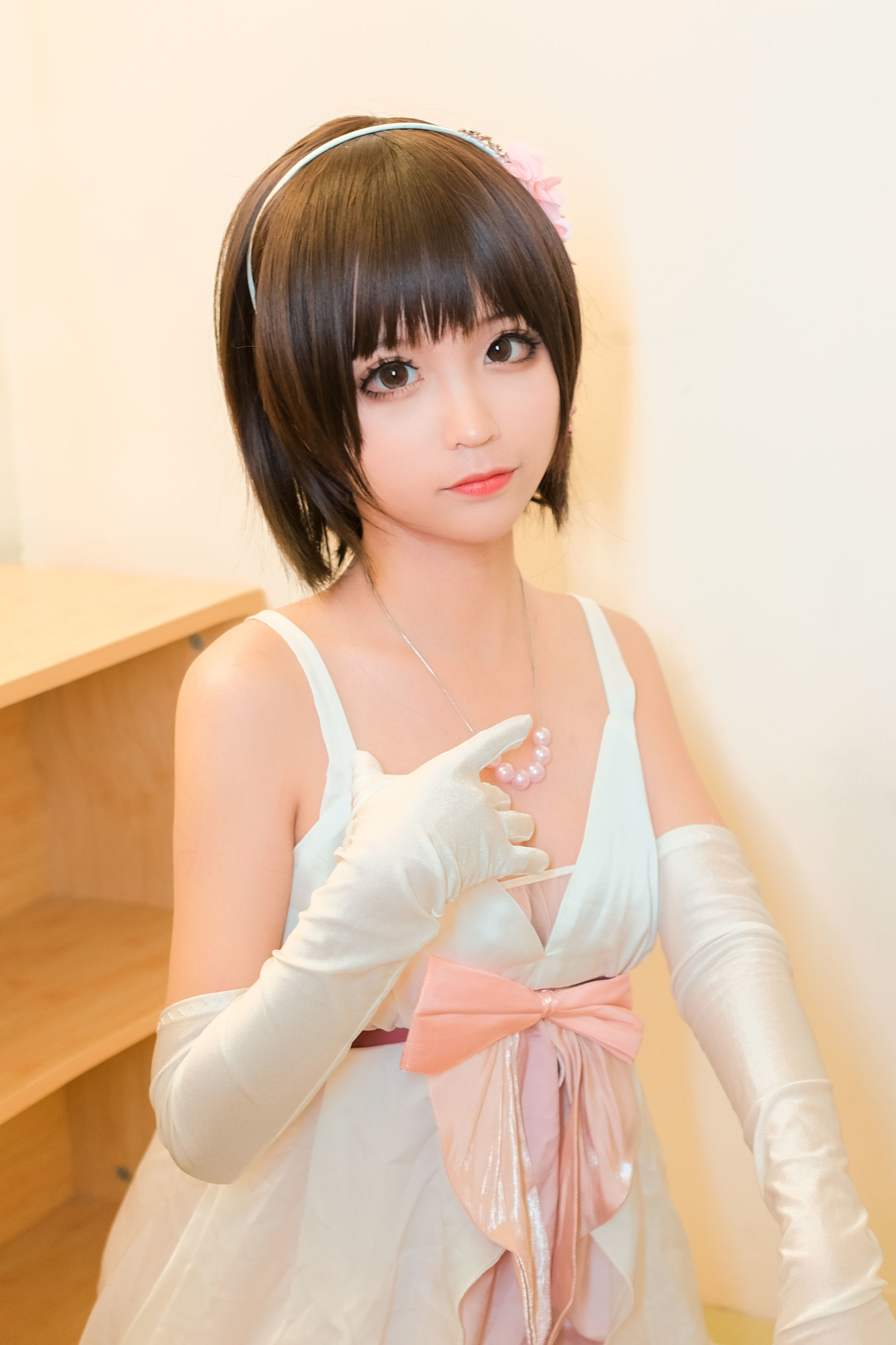 动漫博主蠢沫沫 加藤惠礼服 [40P]