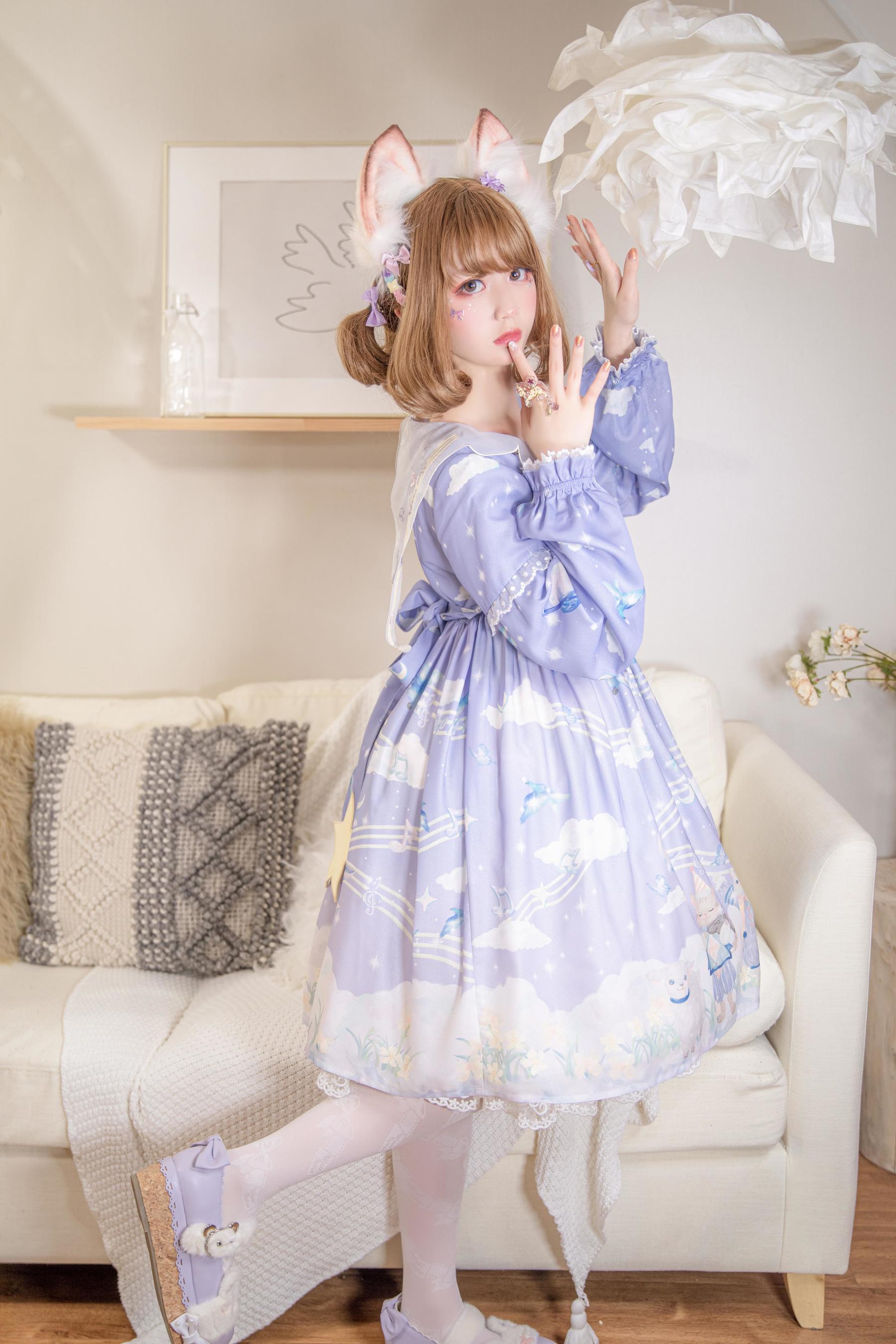 动漫博主弦音sic – Lolita乐队猫 [9P]