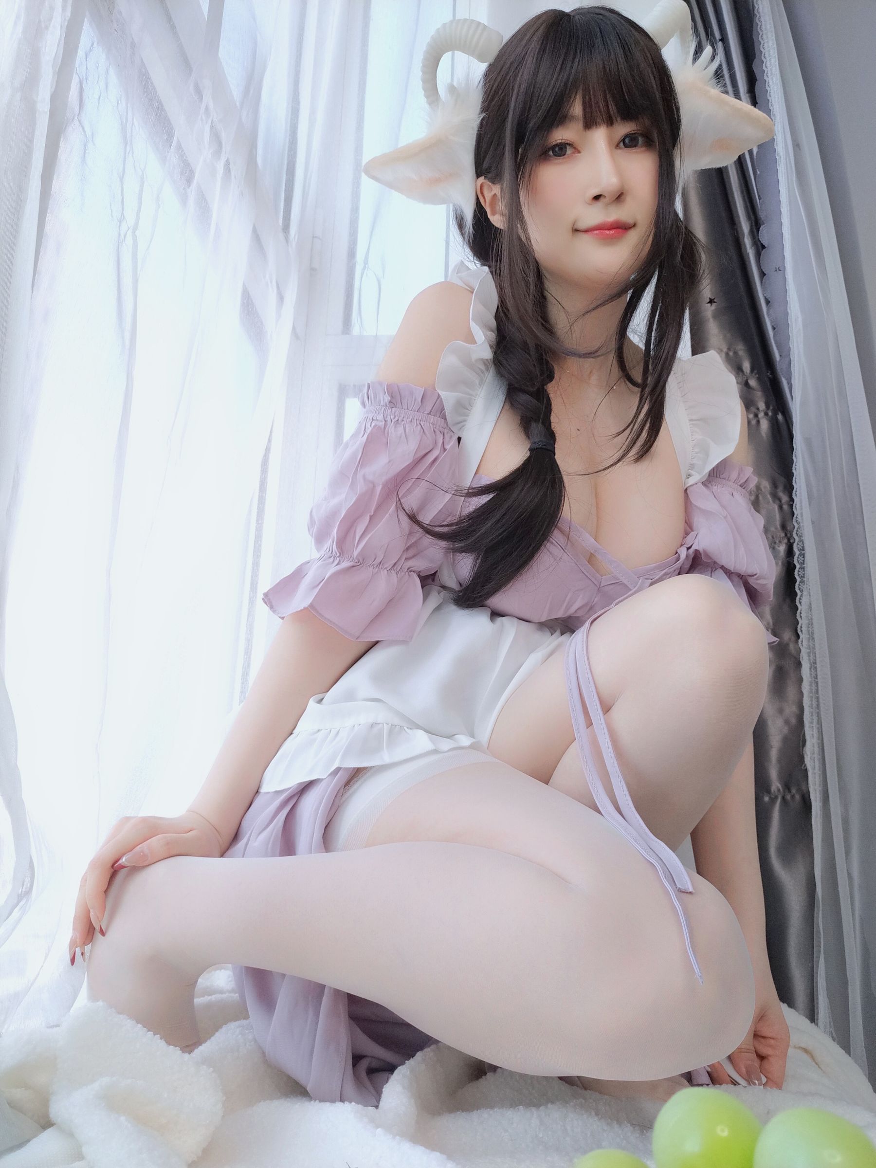 Coser小姐姐白银 – 白丝兔耳女仆 [156P]