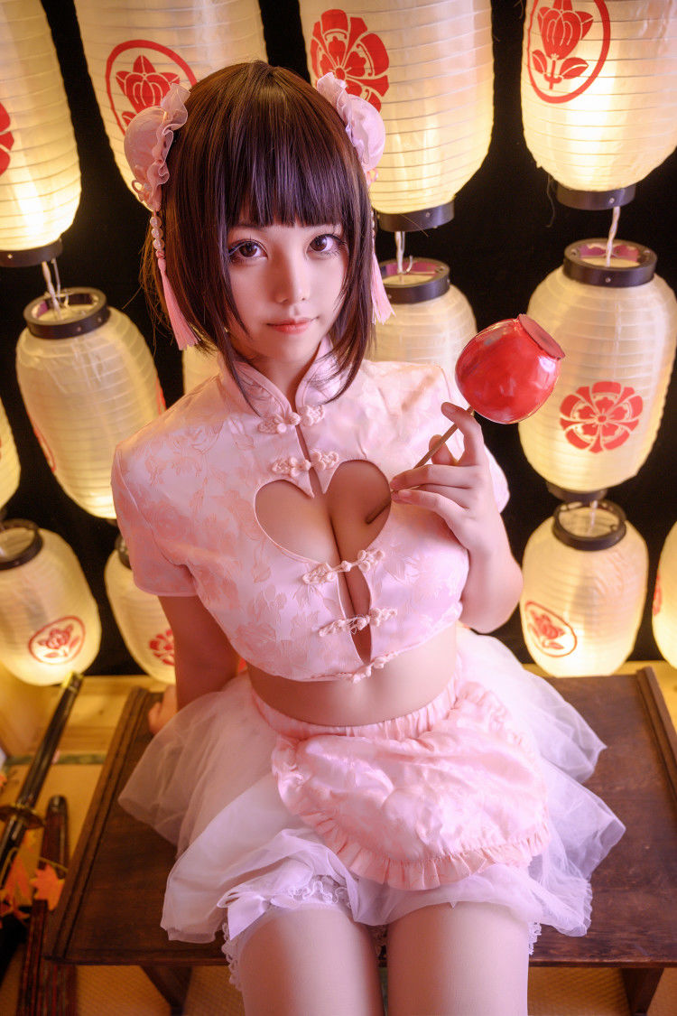 萌系小姐姐蜜汁猫裘 中华娘 [34P]