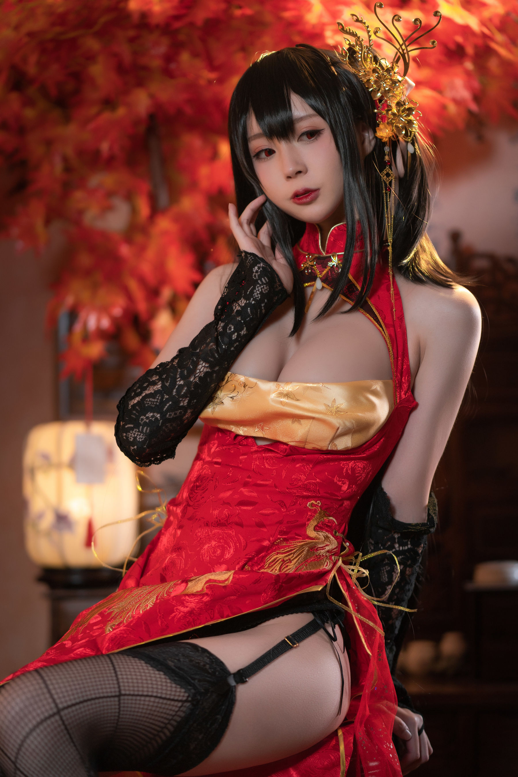 西园寺南歌 – 大凤 旗袍 [35P]