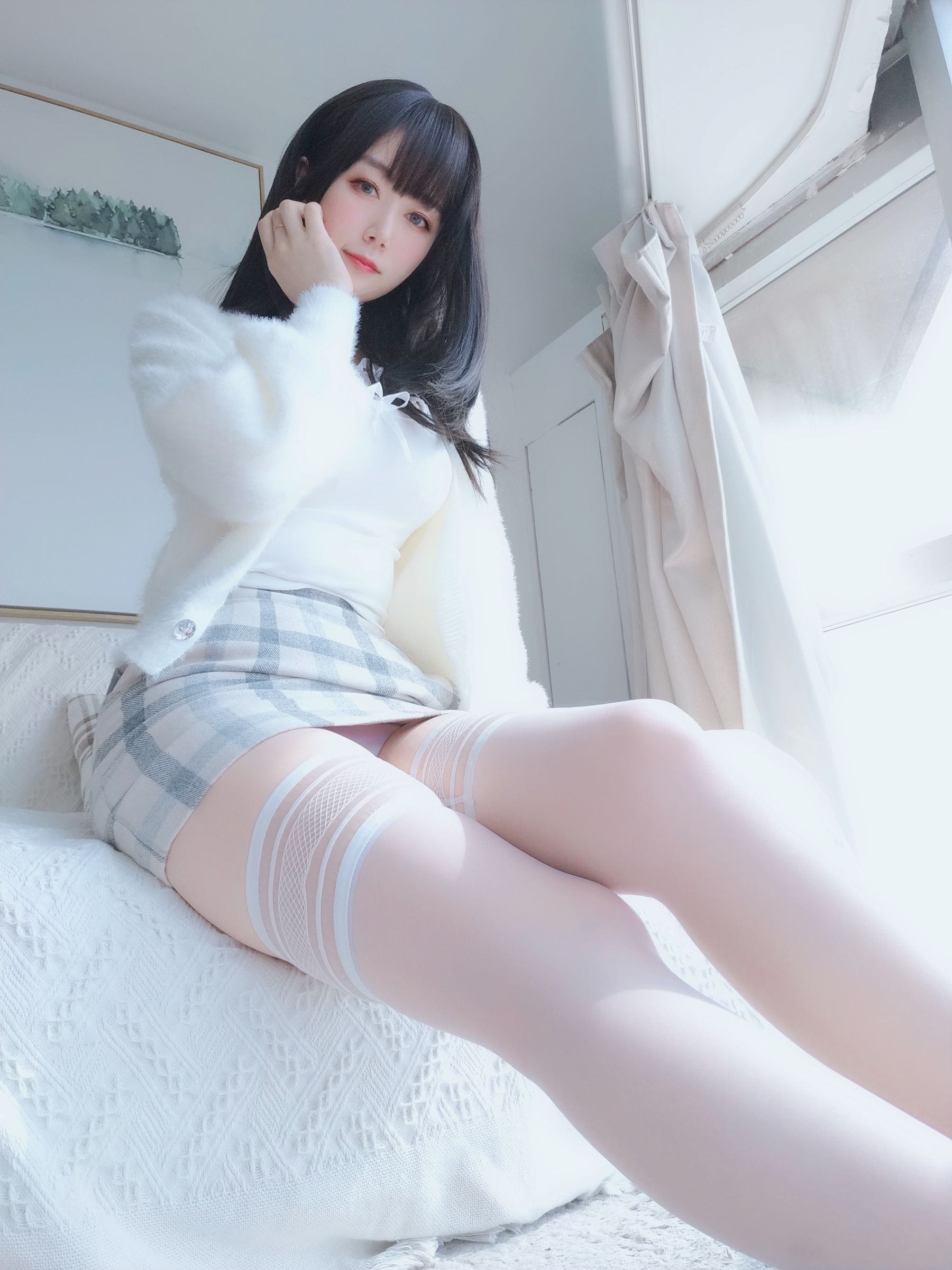 Coser小姐姐白银 – 白蕾丝 [121P]