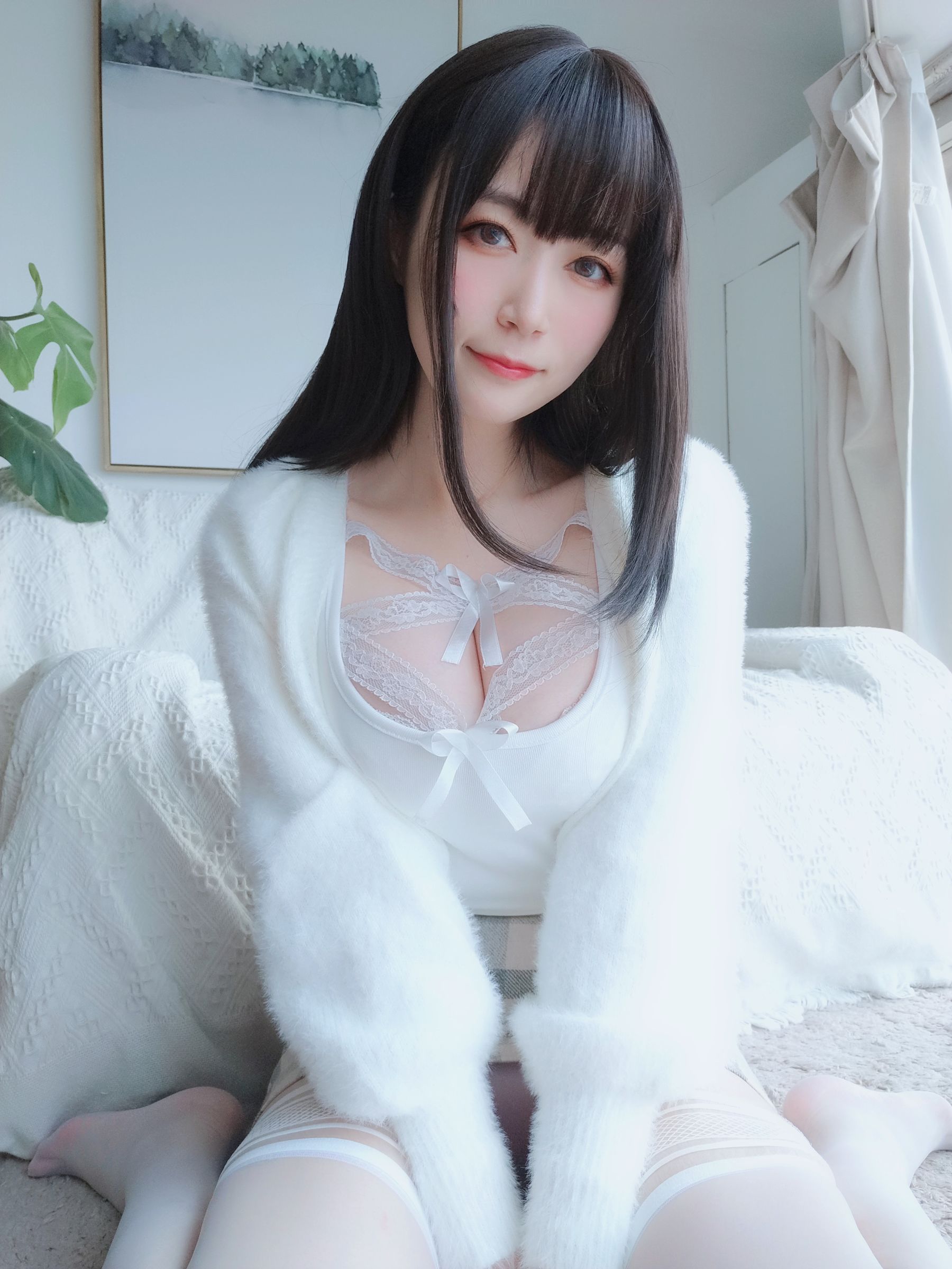 Coser小姐姐白银 – 白蕾丝 [121P]