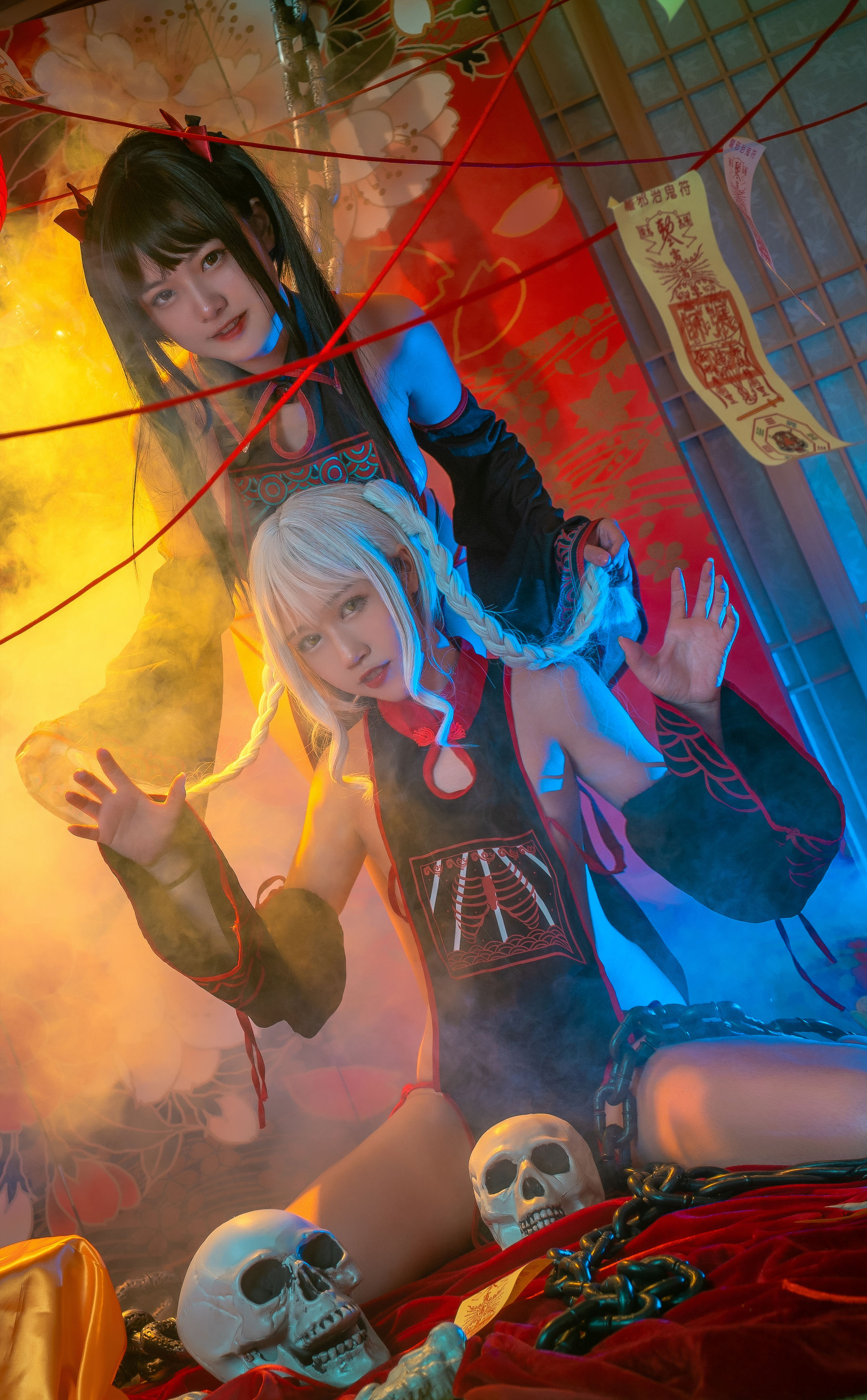 动漫博主lovely呆玄 – 双人僵尸 [33P]