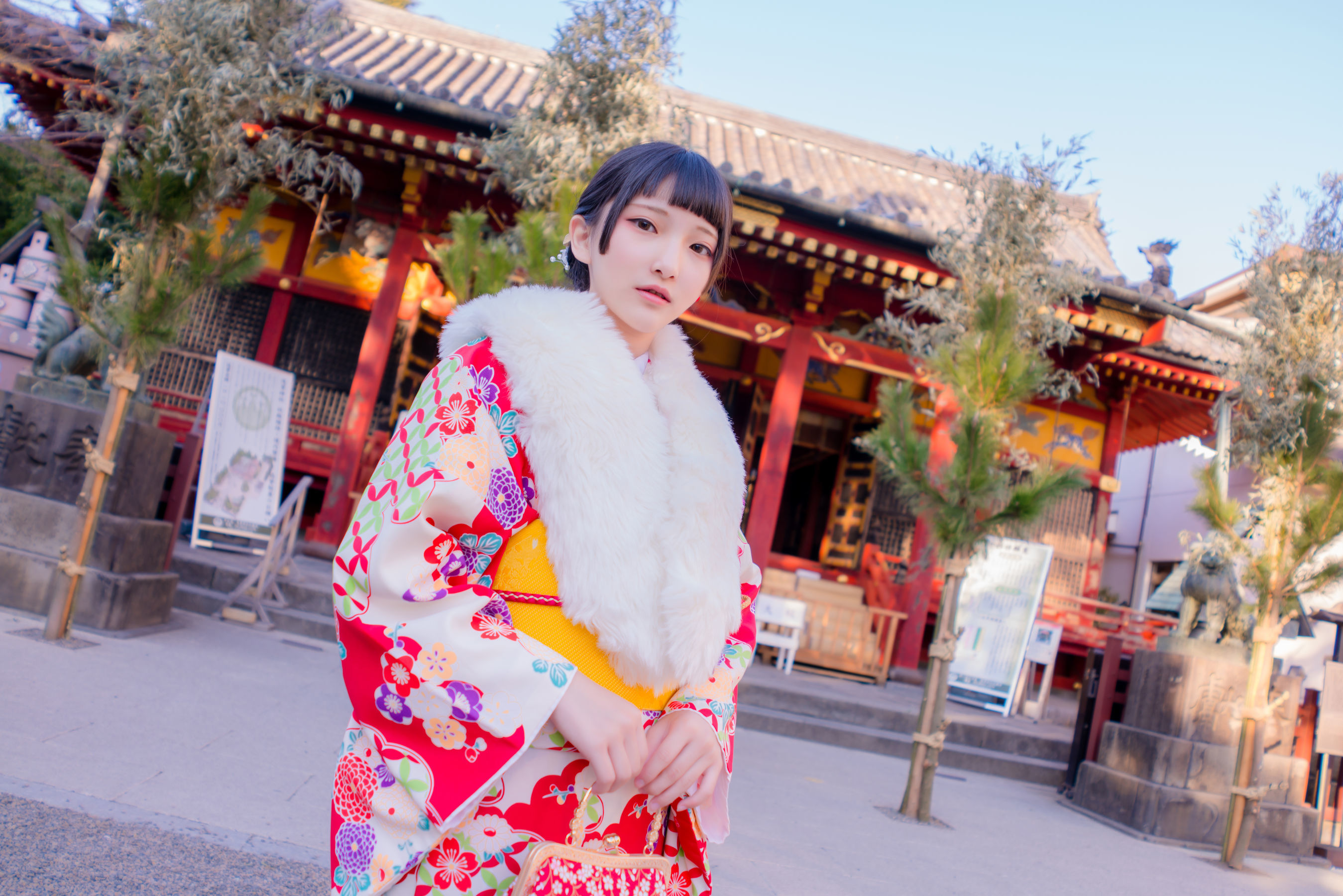 [Fantasy Factory] 小丁Cosplay – 和服 猫女女仆 [70P]
