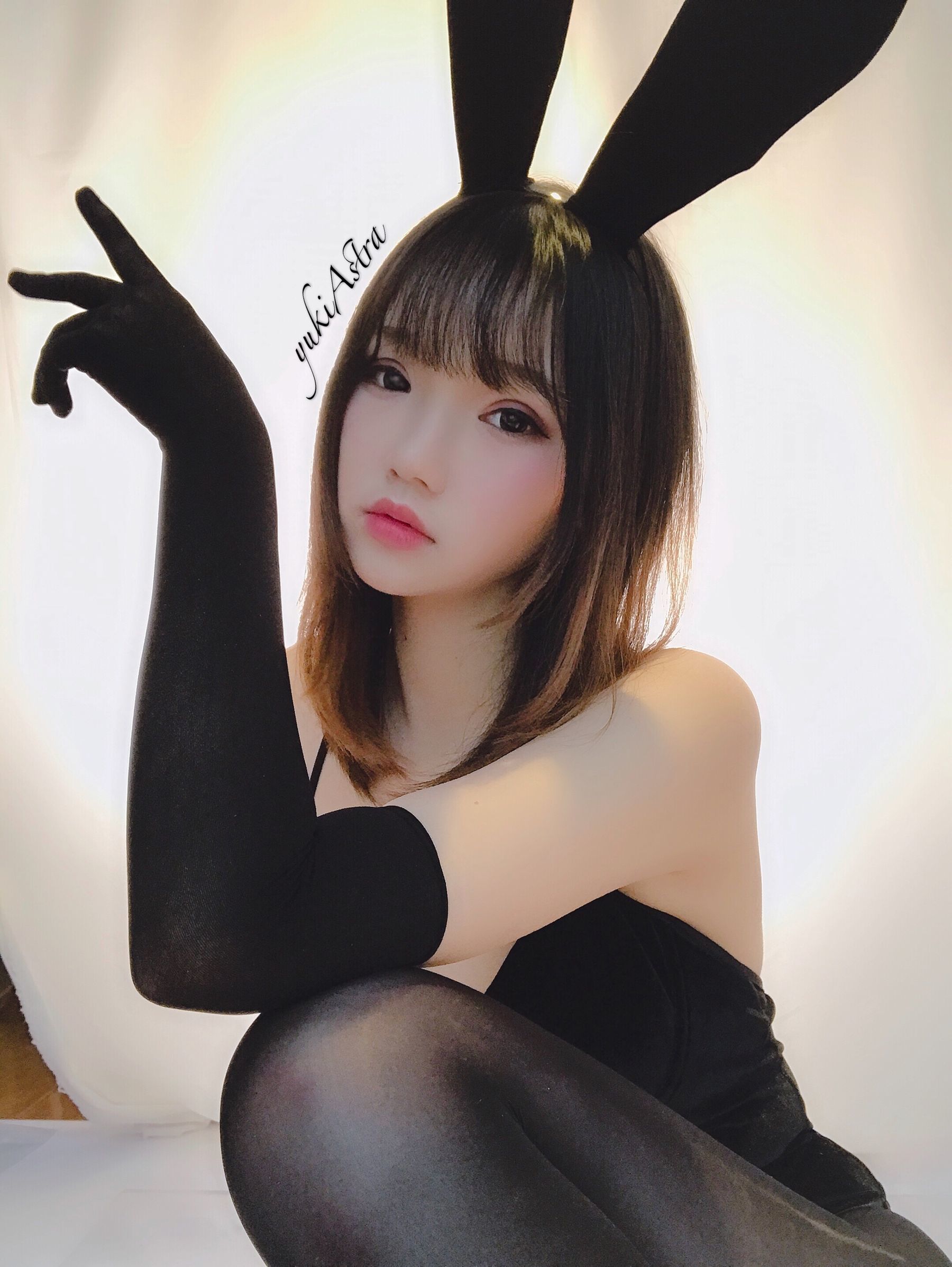 动漫博主雪晴Astra 兔女郎 [8P]