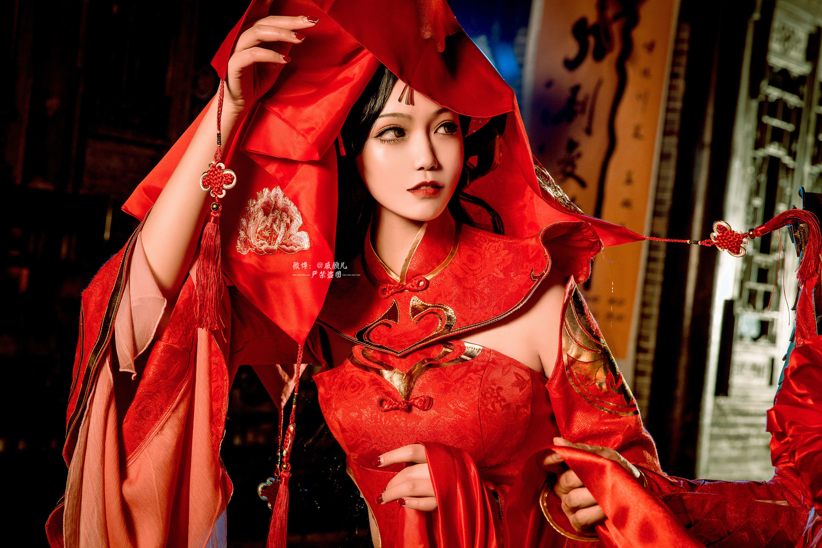 人气coser戚顾儿MIKI 王者荣耀 露娜一生所爱 [14P]