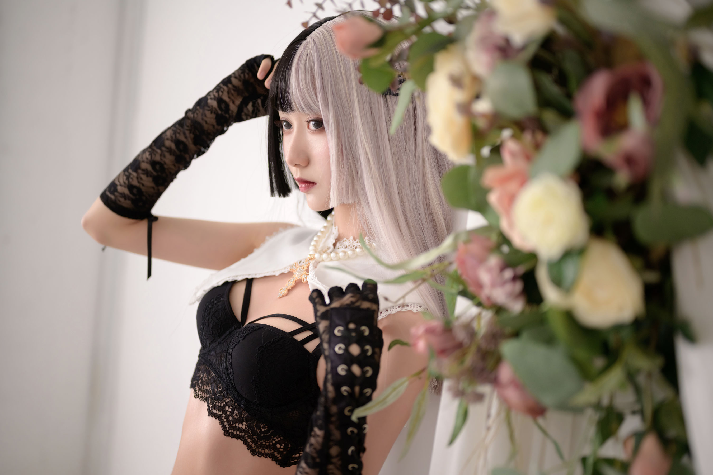 萌系小姐姐木绵绵OwO 黑白修女 [40P]