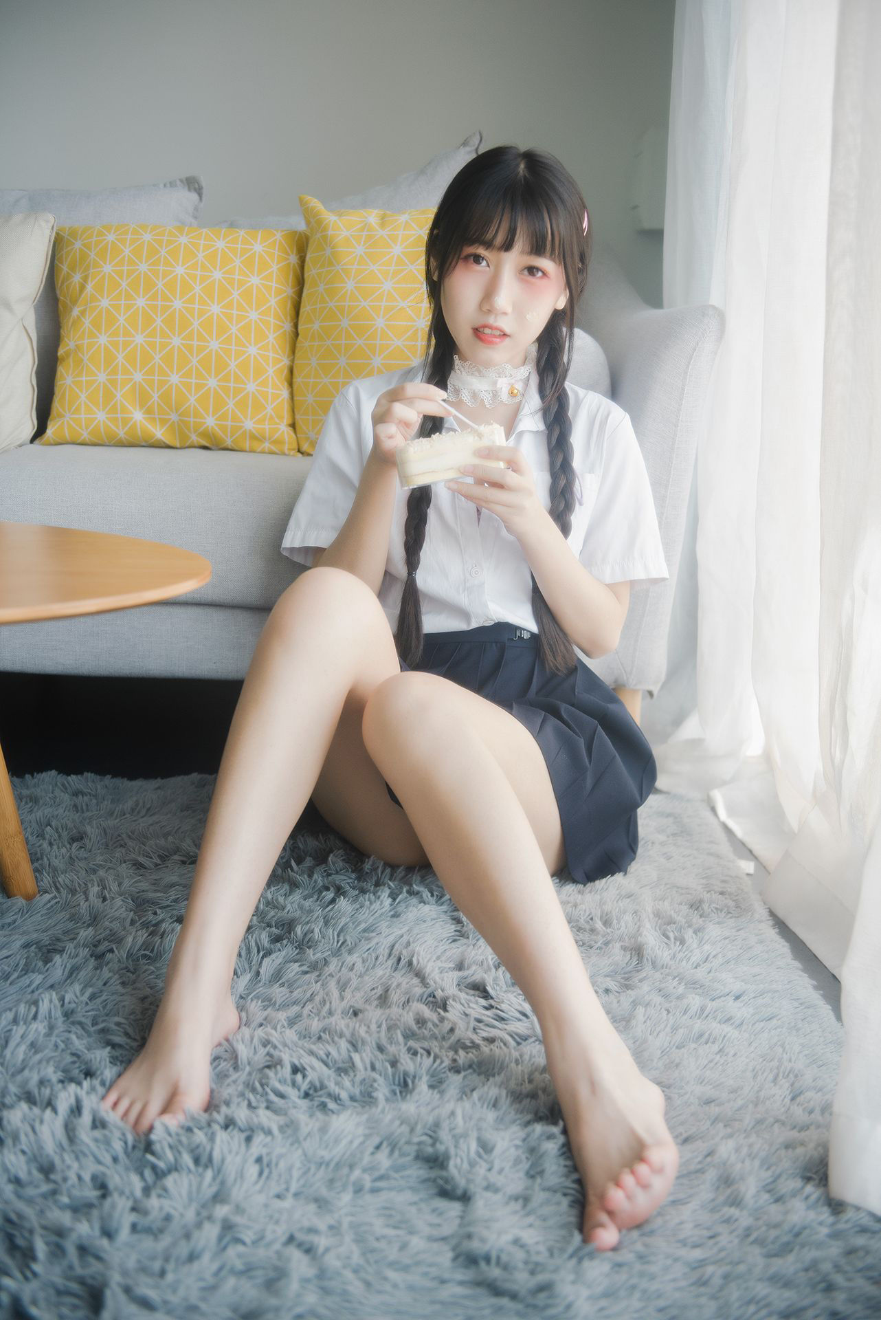 微博人气Coser不呆猫 – 奶油少女 [61P]