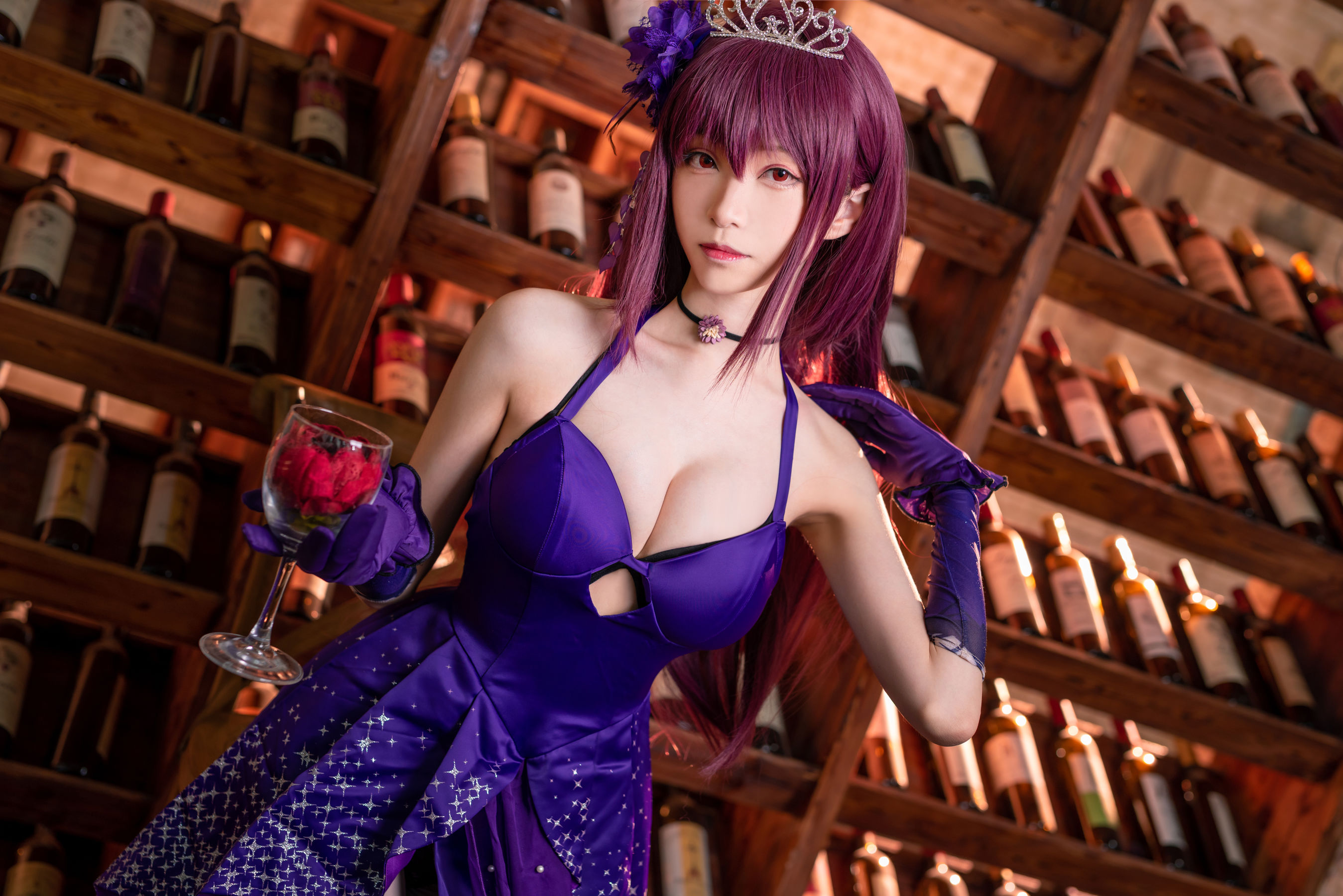 [Cosplay写真] 长腿Coser青青子Js – 斯卡哈2 [37P]