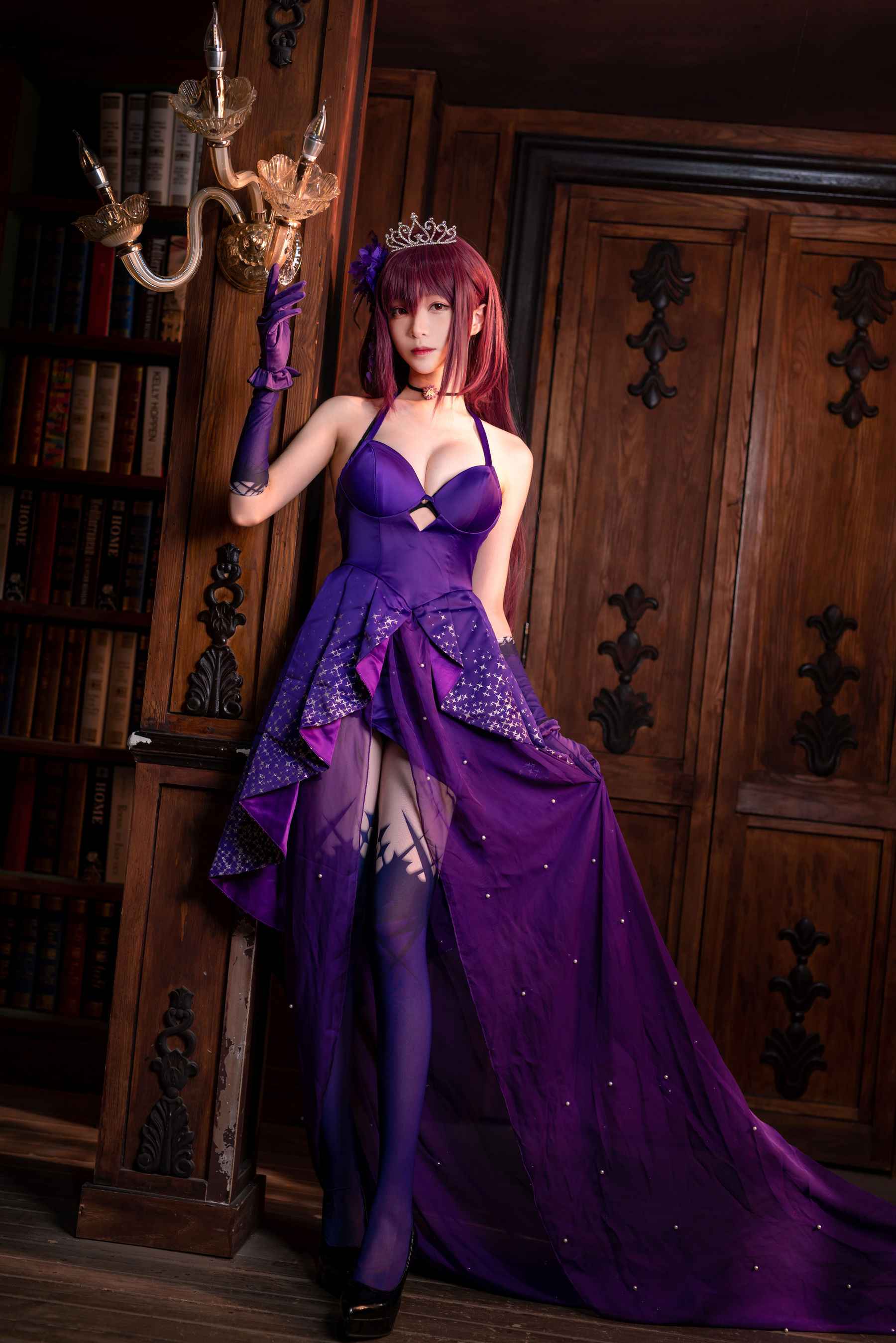 [Cosplay写真] 长腿Coser青青子Js – 斯卡哈2 [37P]