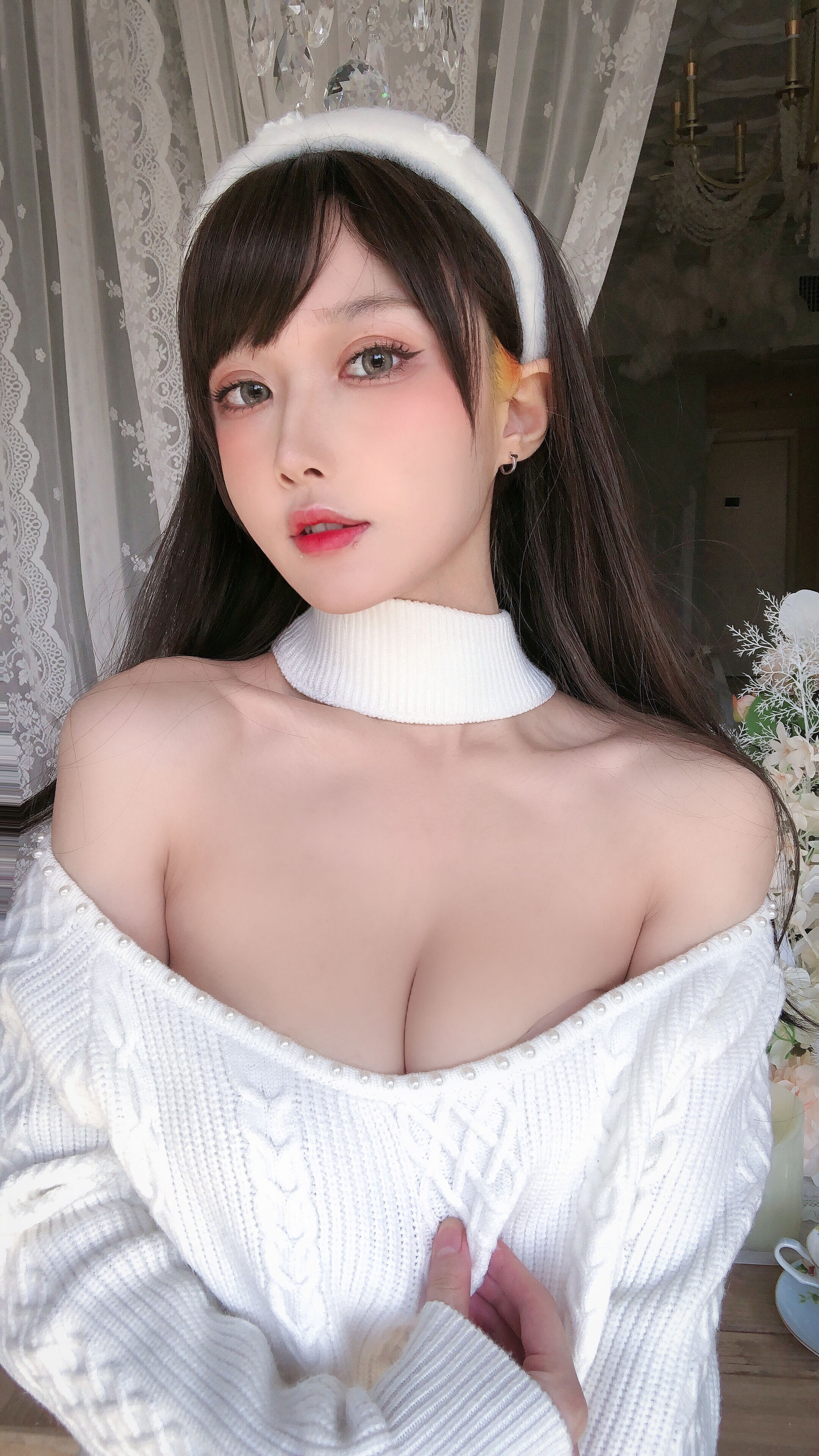 动漫博主阿包也是兔娘 – 纯欲女友 [34P]