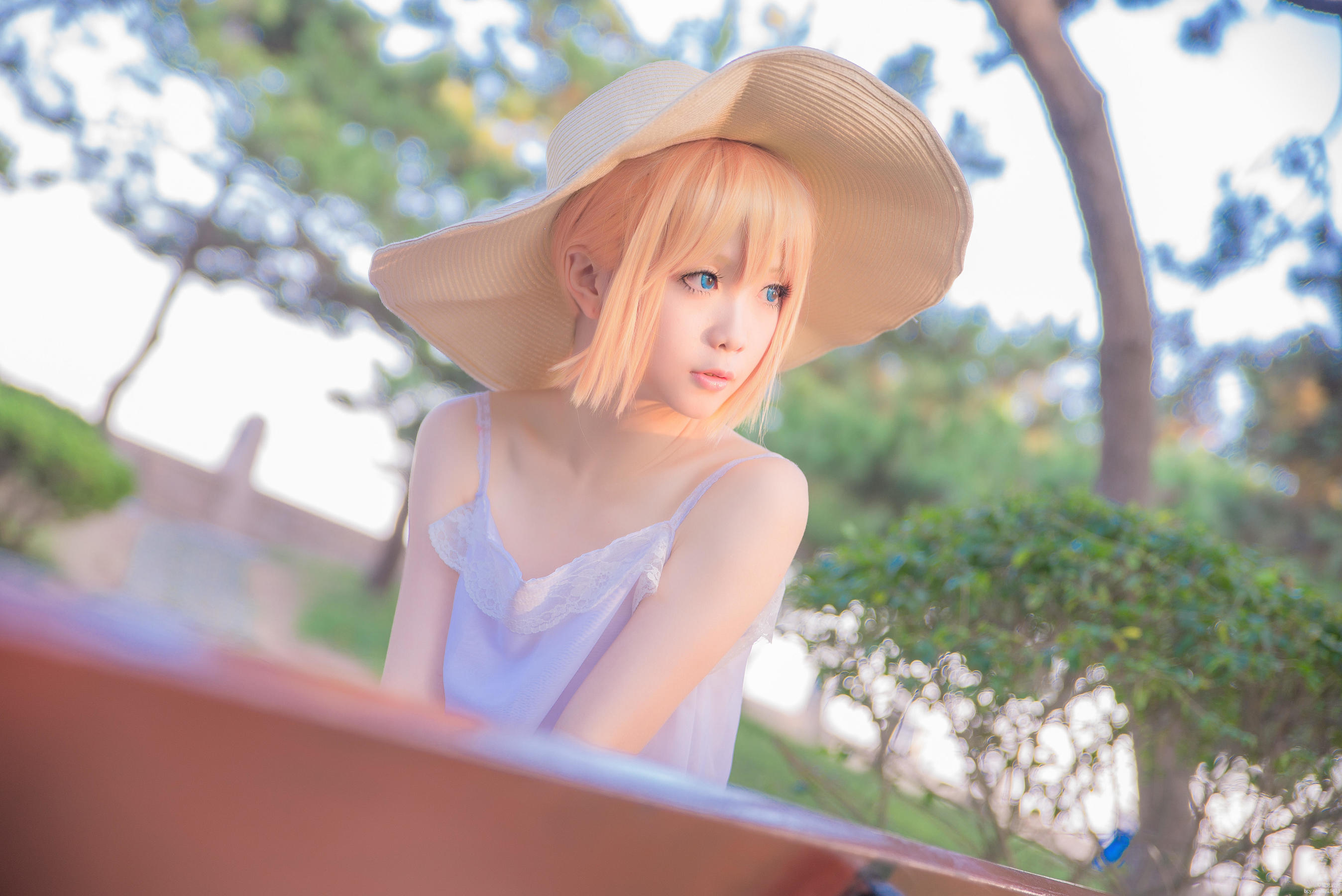 Coser小姐姐星之迟迟 刀剑乱舞COS乱藤四郎 [28P]