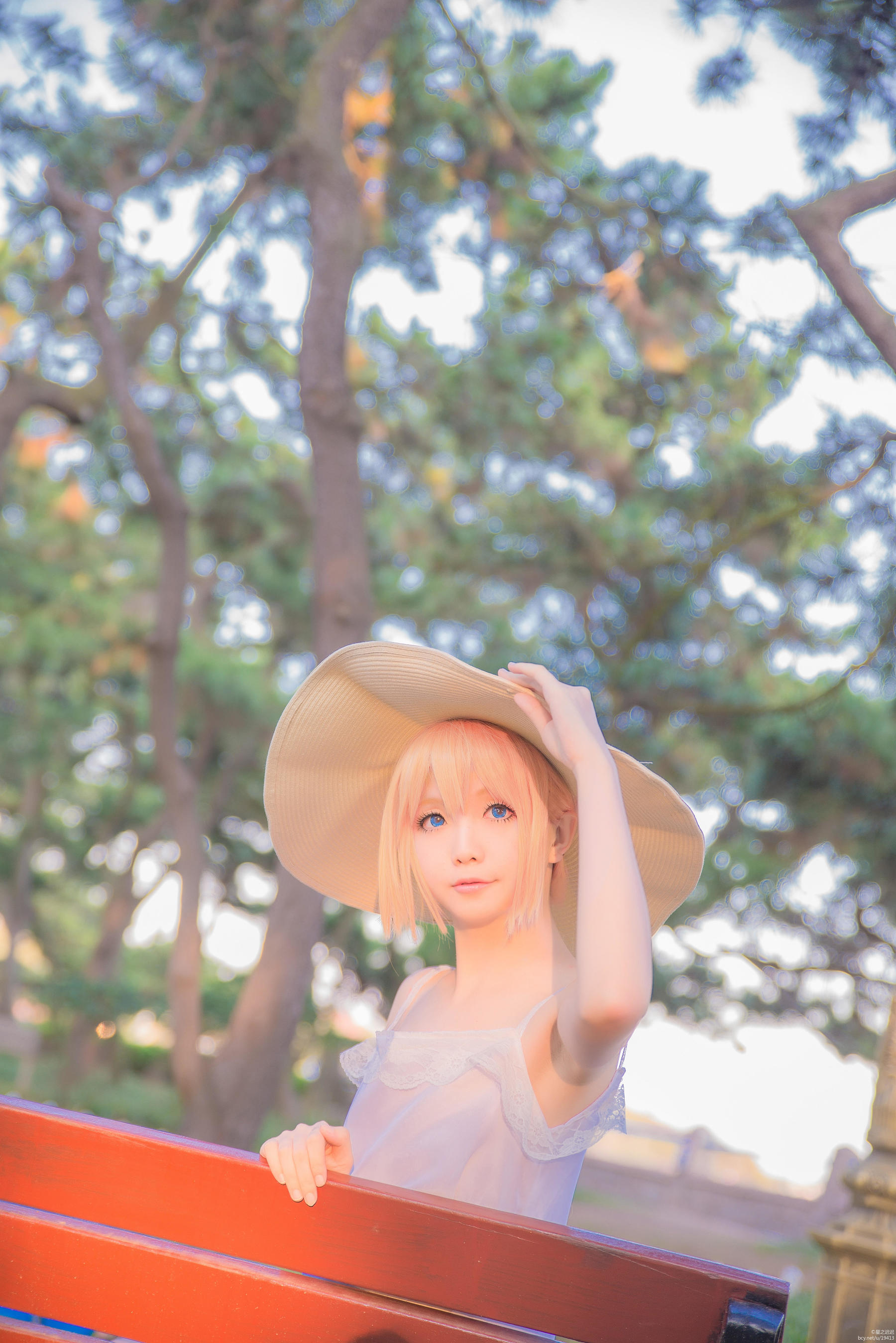 Coser小姐姐星之迟迟 刀剑乱舞COS乱藤四郎 [28P]