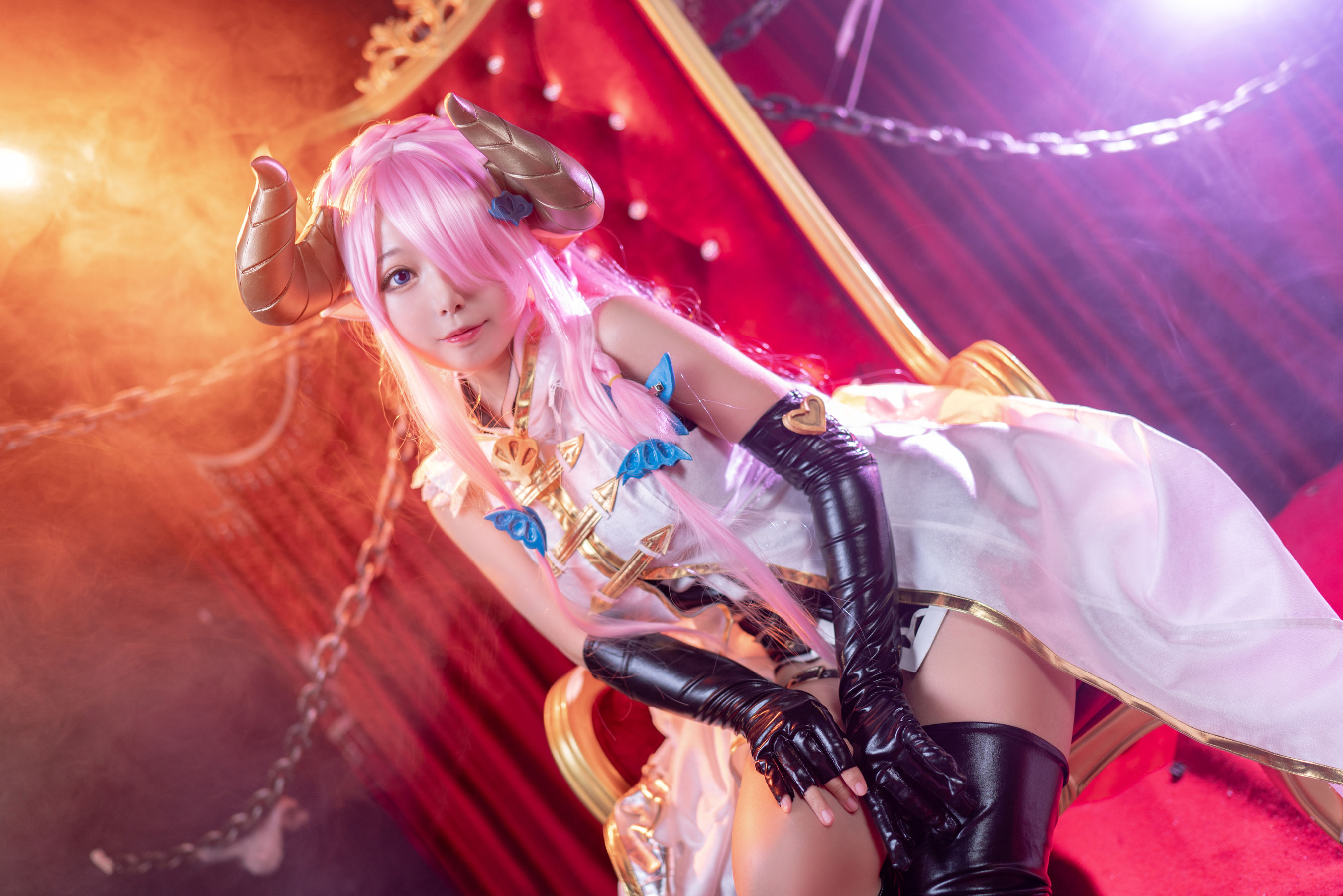 [Cosplay写真] 大眼萌妹黑猫猫OvO – 娜露梅亚 [37P]