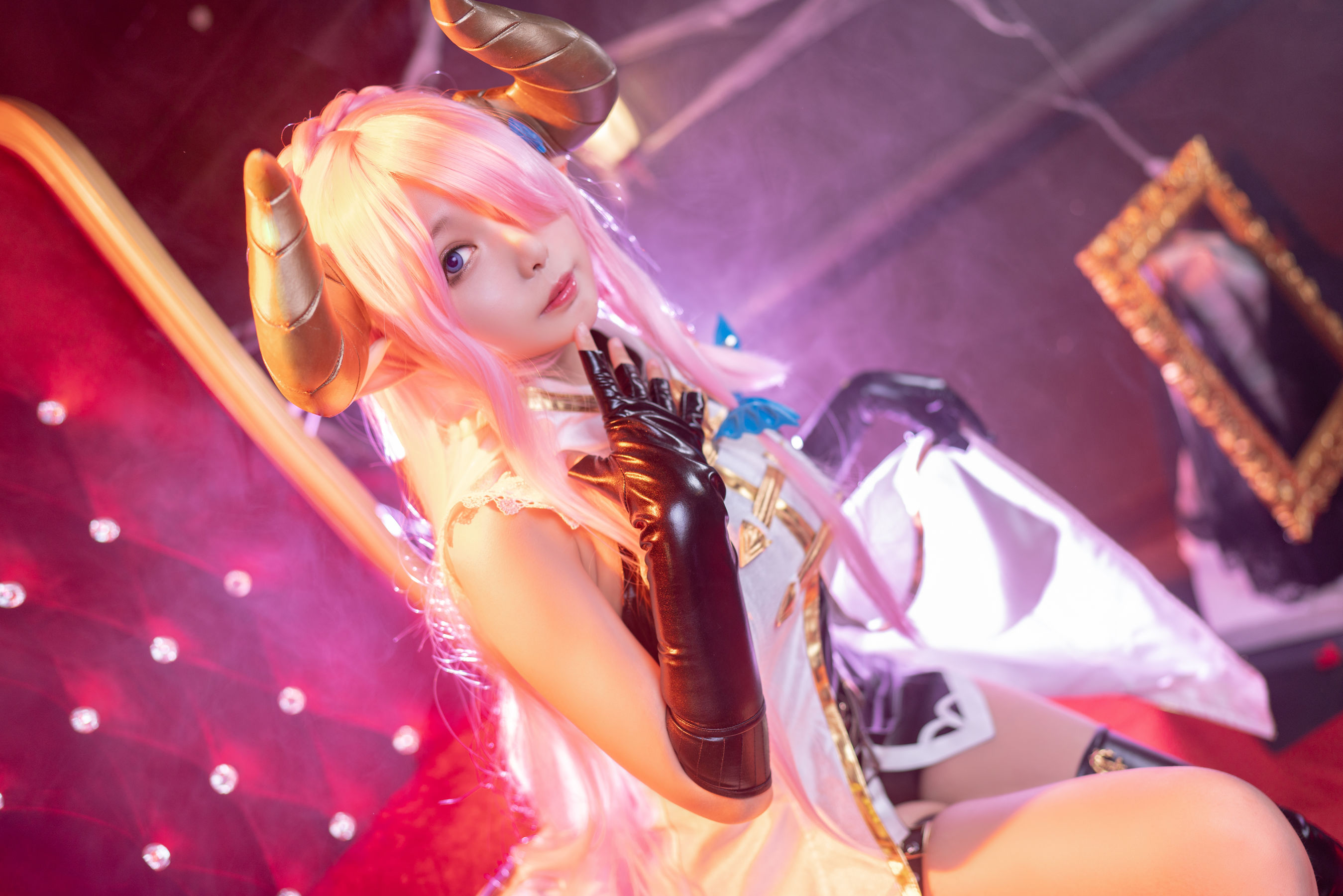 [Cosplay写真] 大眼萌妹黑猫猫OvO – 娜露梅亚 [37P]
