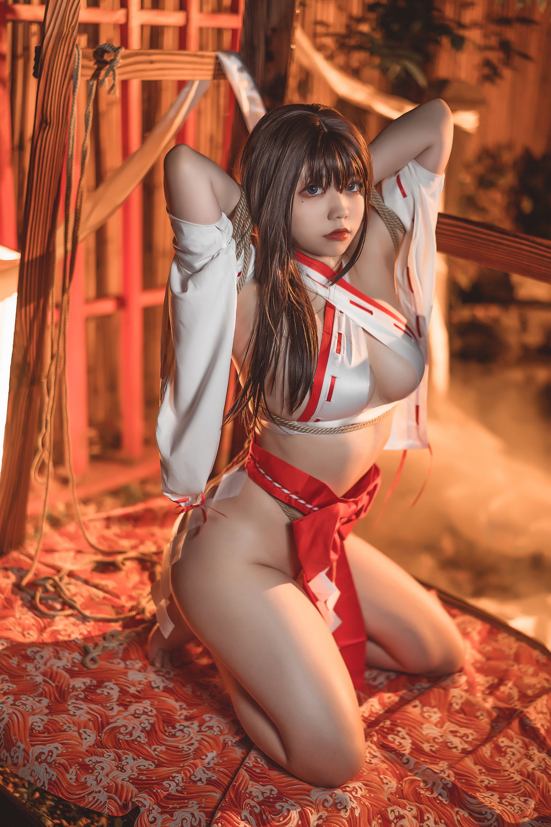 啊日日_Ganlory – 绳与巫女 [35P]