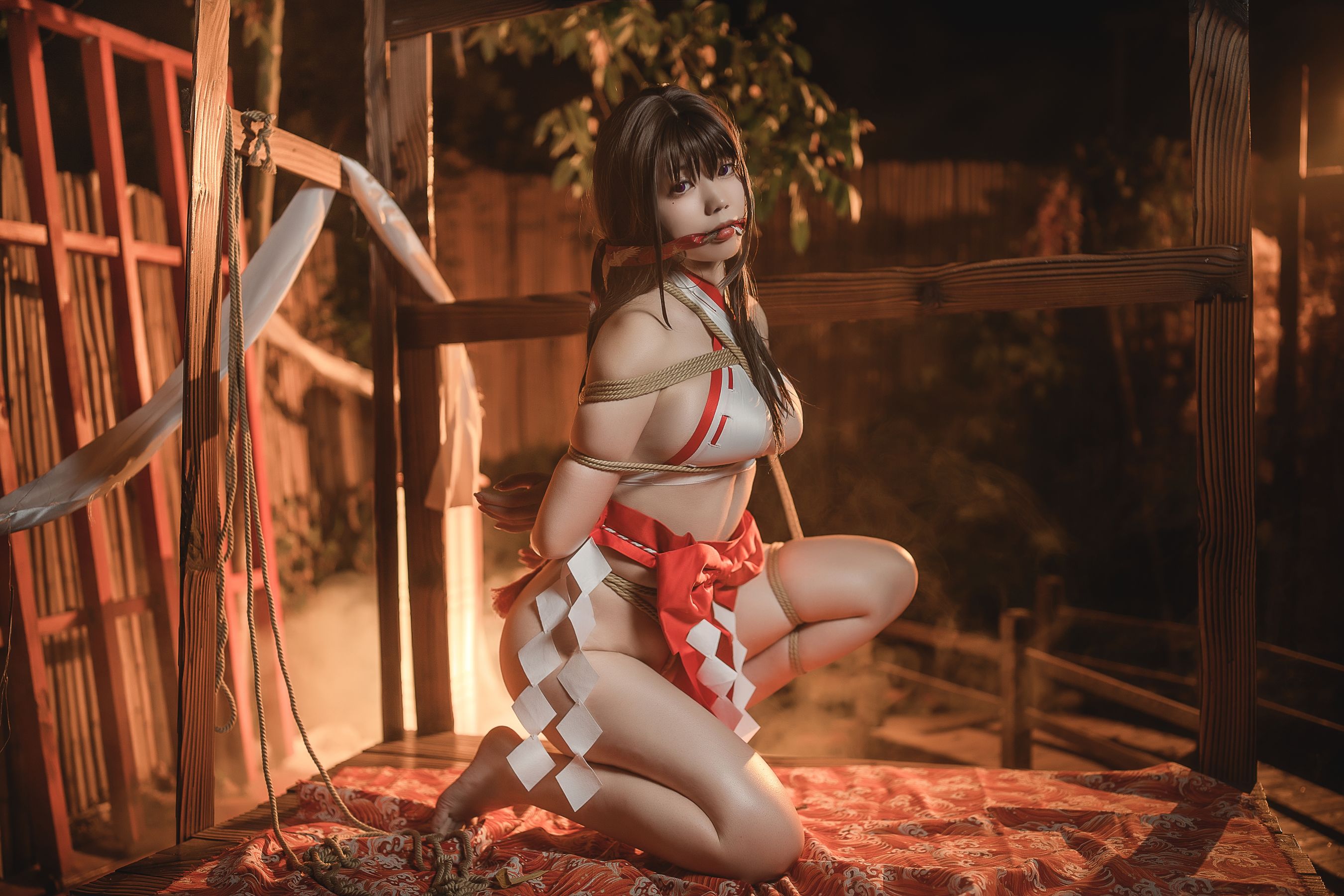 啊日日_Ganlory – 绳与巫女 [35P]