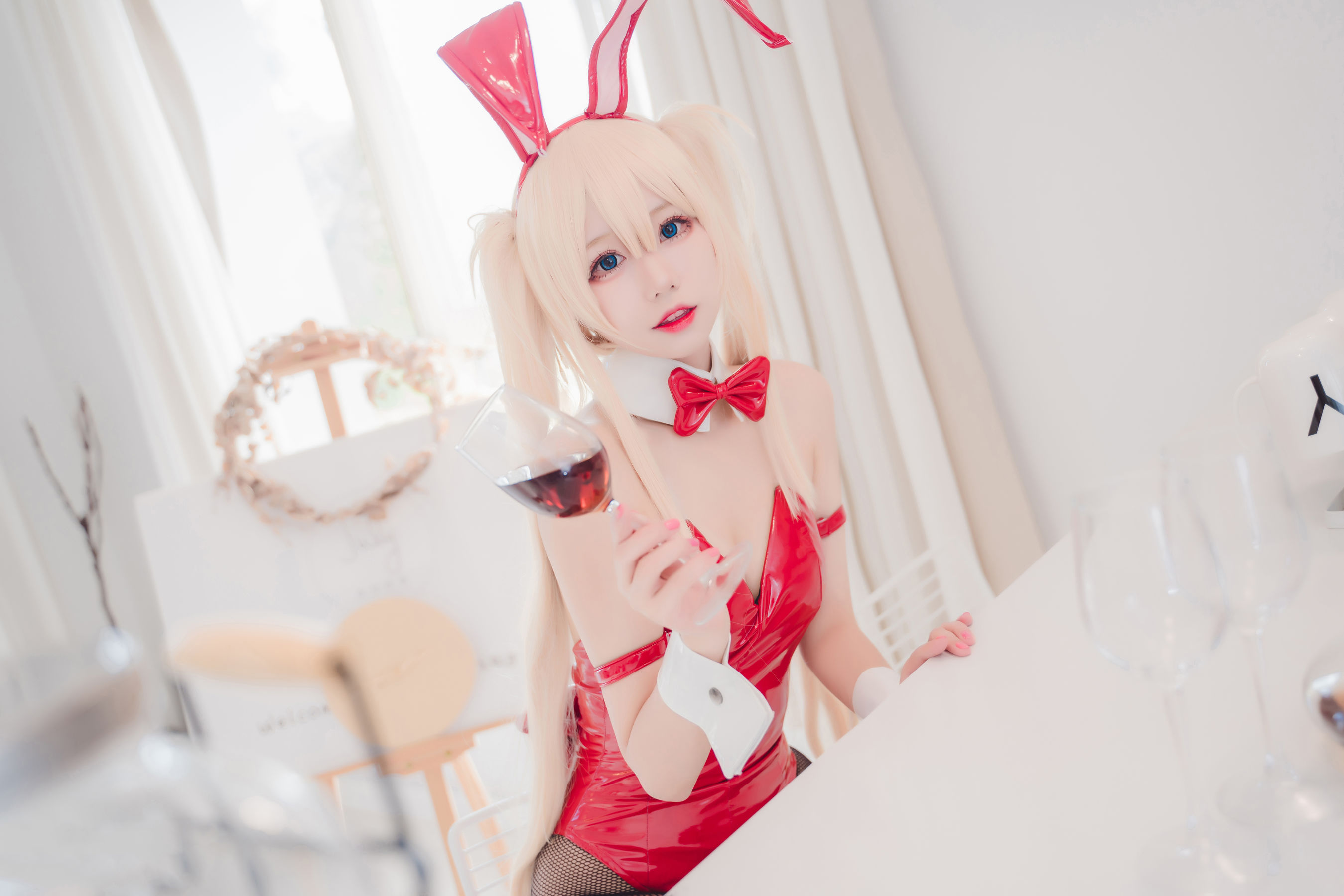 [Cosplay写真] 猫君君MaoJun – 英梨梨兔女郎 [40P]