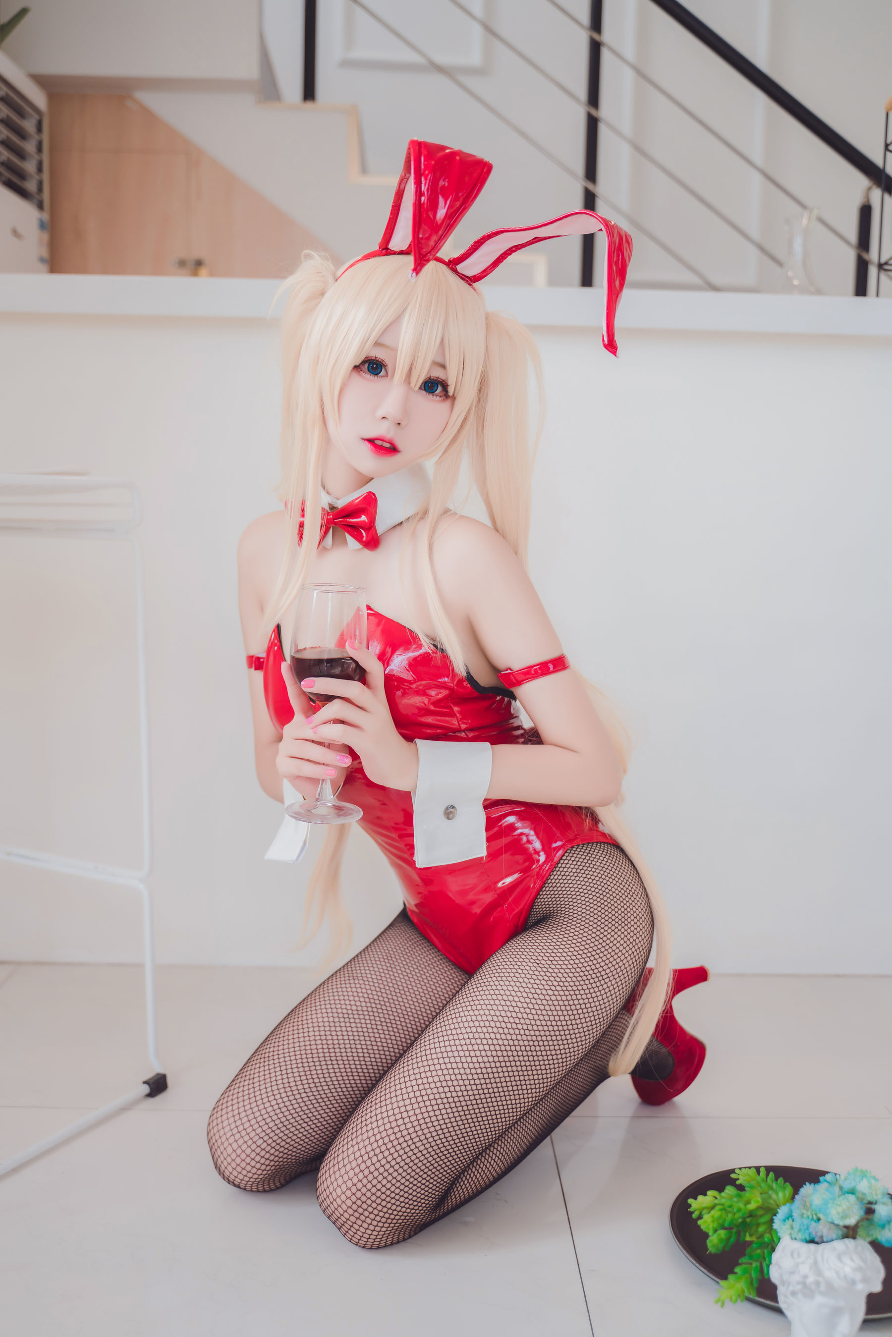 [Cosplay写真] 猫君君MaoJun – 英梨梨兔女郎 [40P]