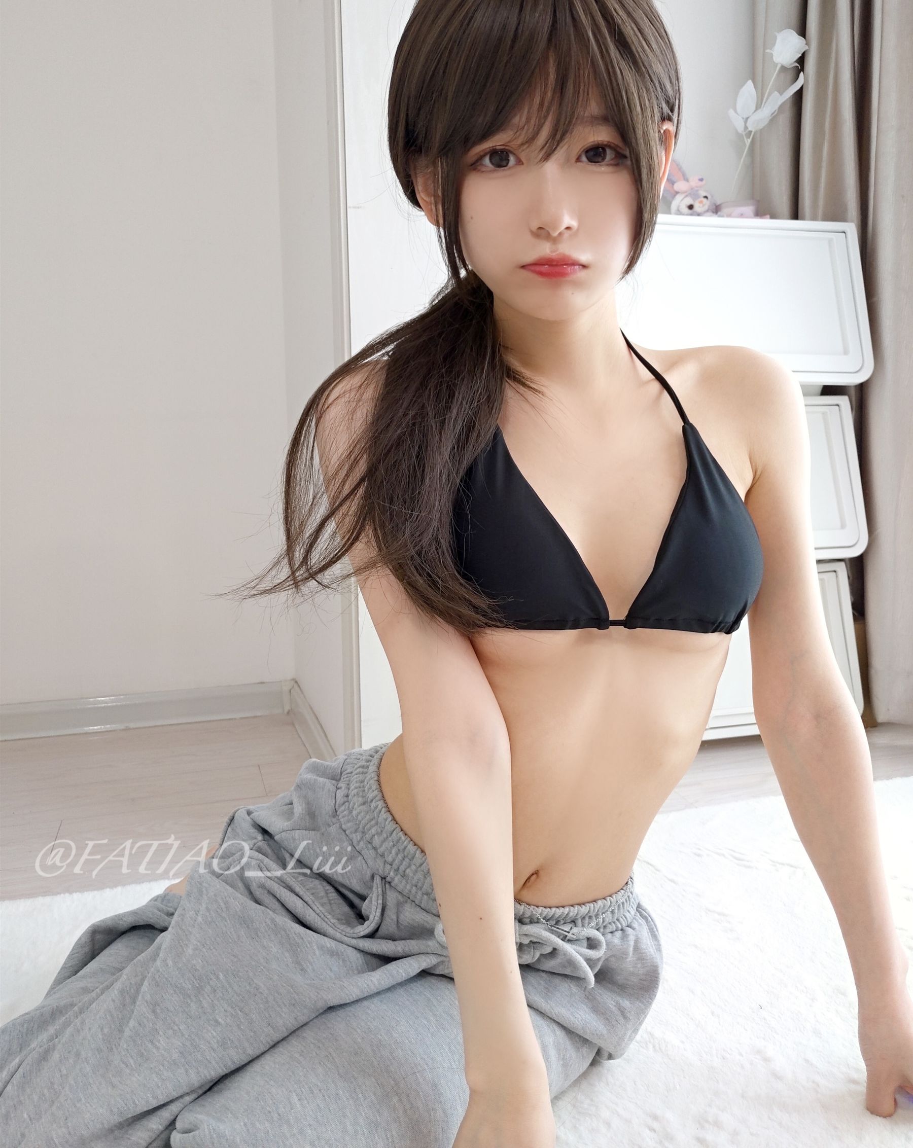 迷之呆梨(发条少女)[fantia] – フィットネスリング [14P]