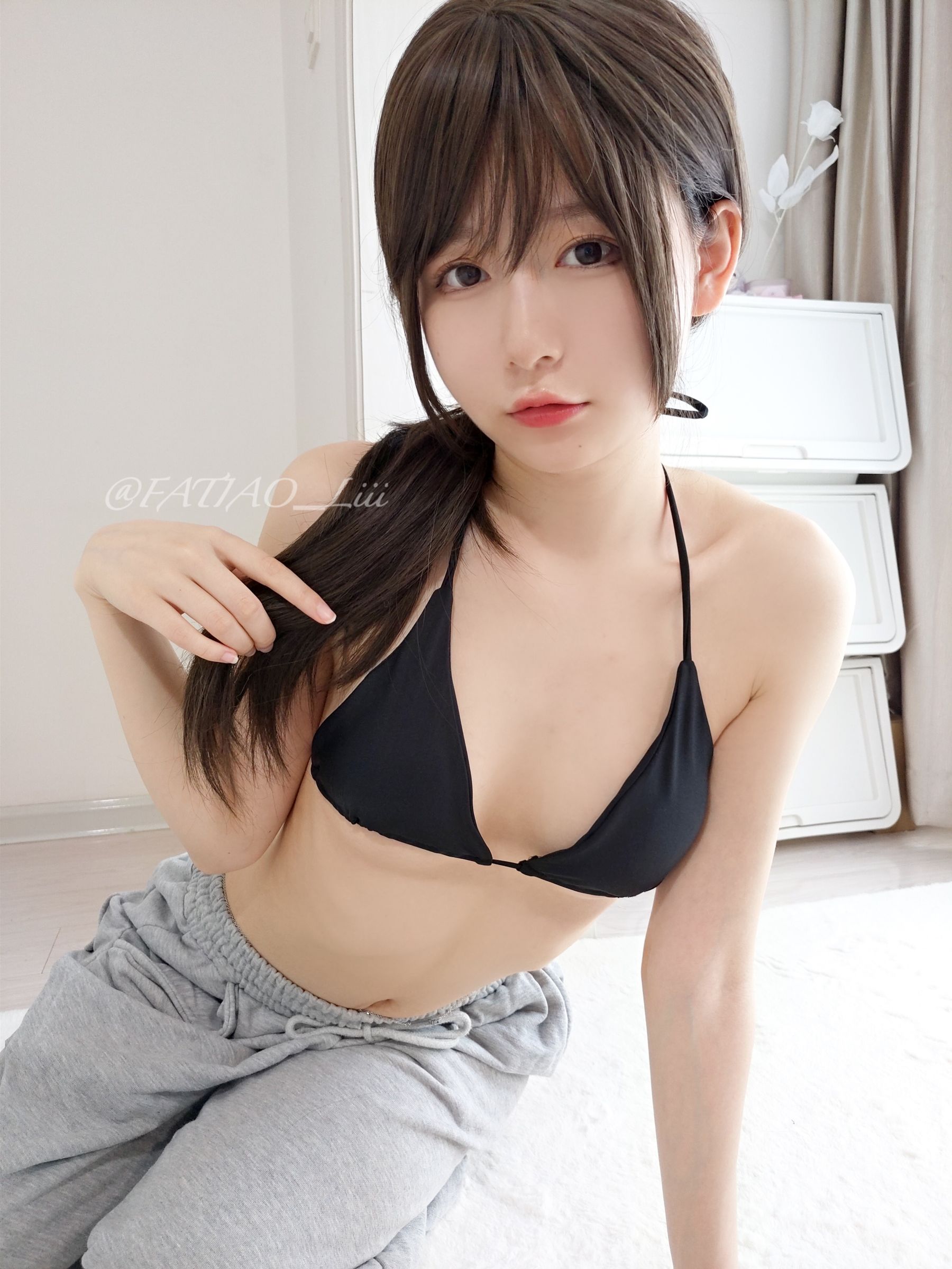 迷之呆梨(发条少女)[fantia] – フィットネスリング [14P]