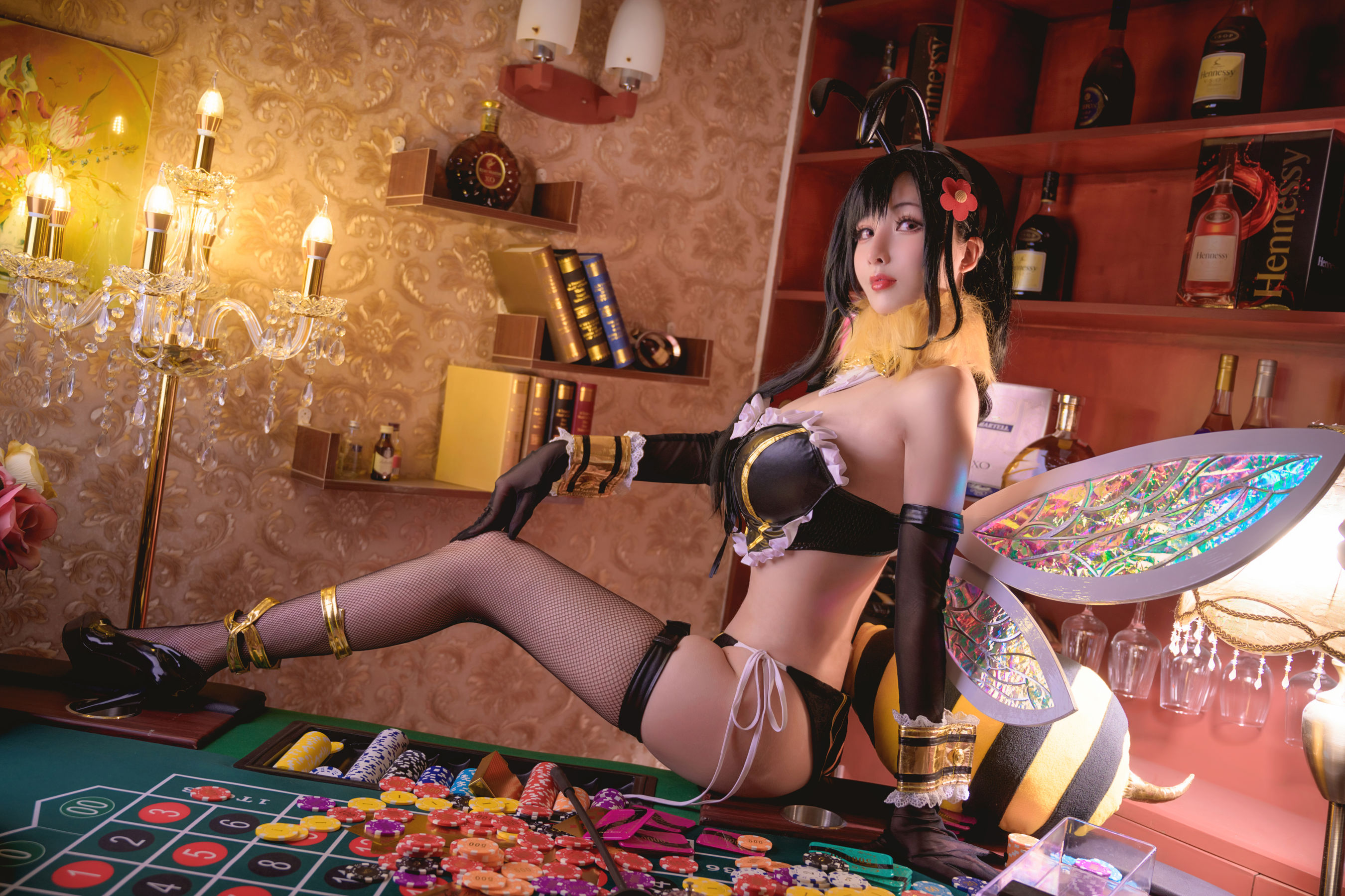 [Cosplay写真] COS福利rioko凉凉子 – 蒂法little bee [25P]