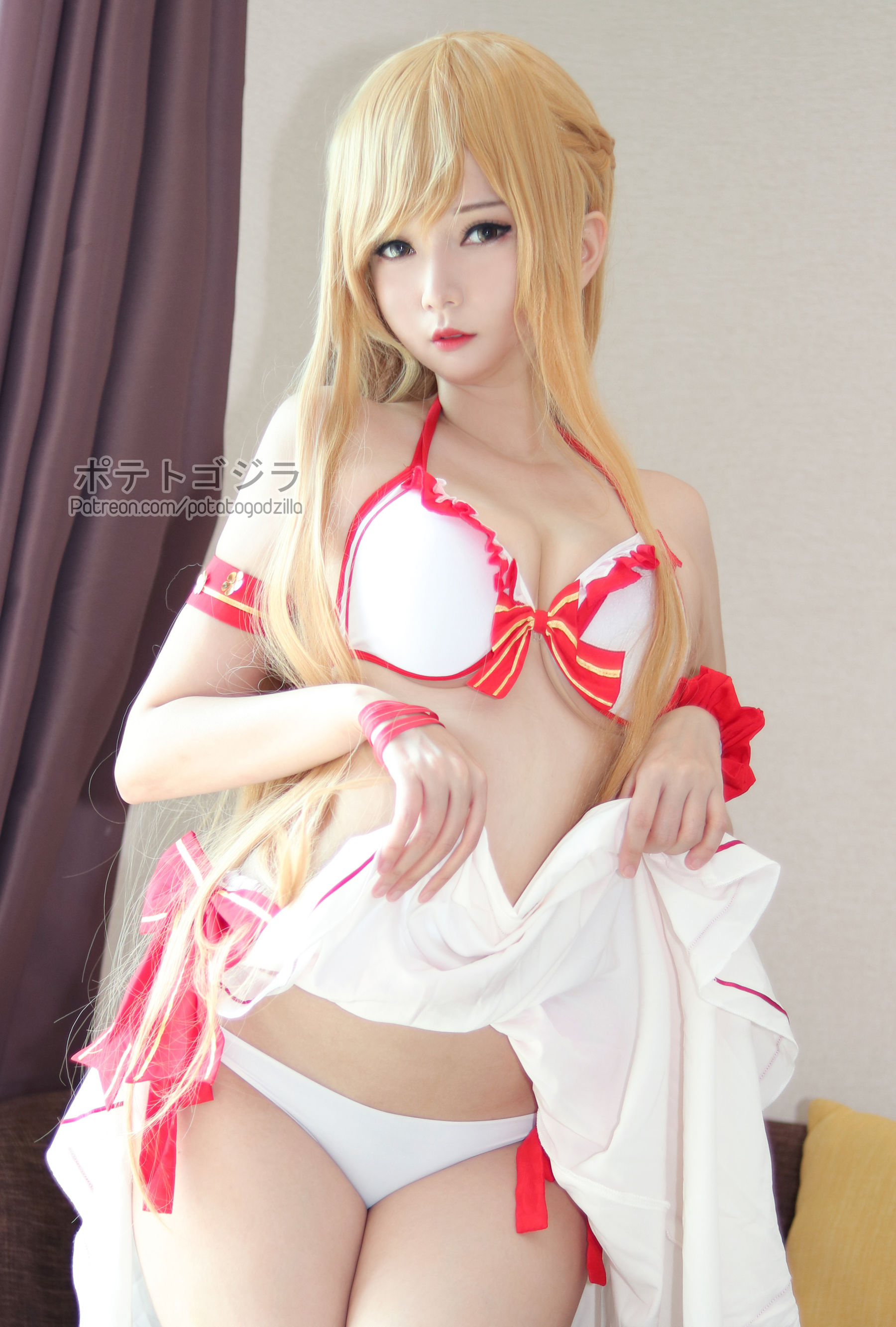 Coser小姐姐Potato Godzilla – Asuna [24P]