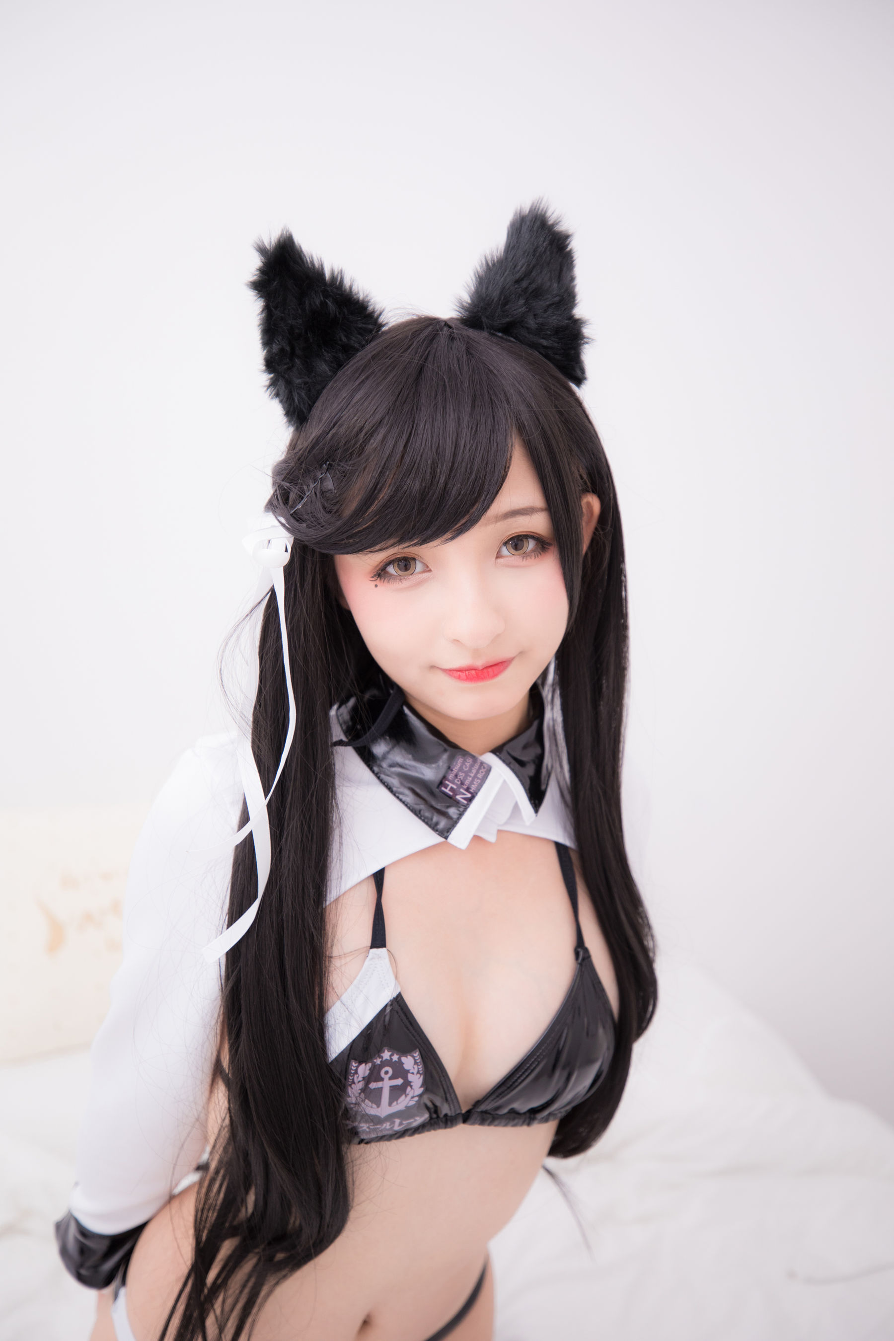 [萝莉COS] 神楽板真冬 ATAGO-LATEX VER (胶袜) [150P]