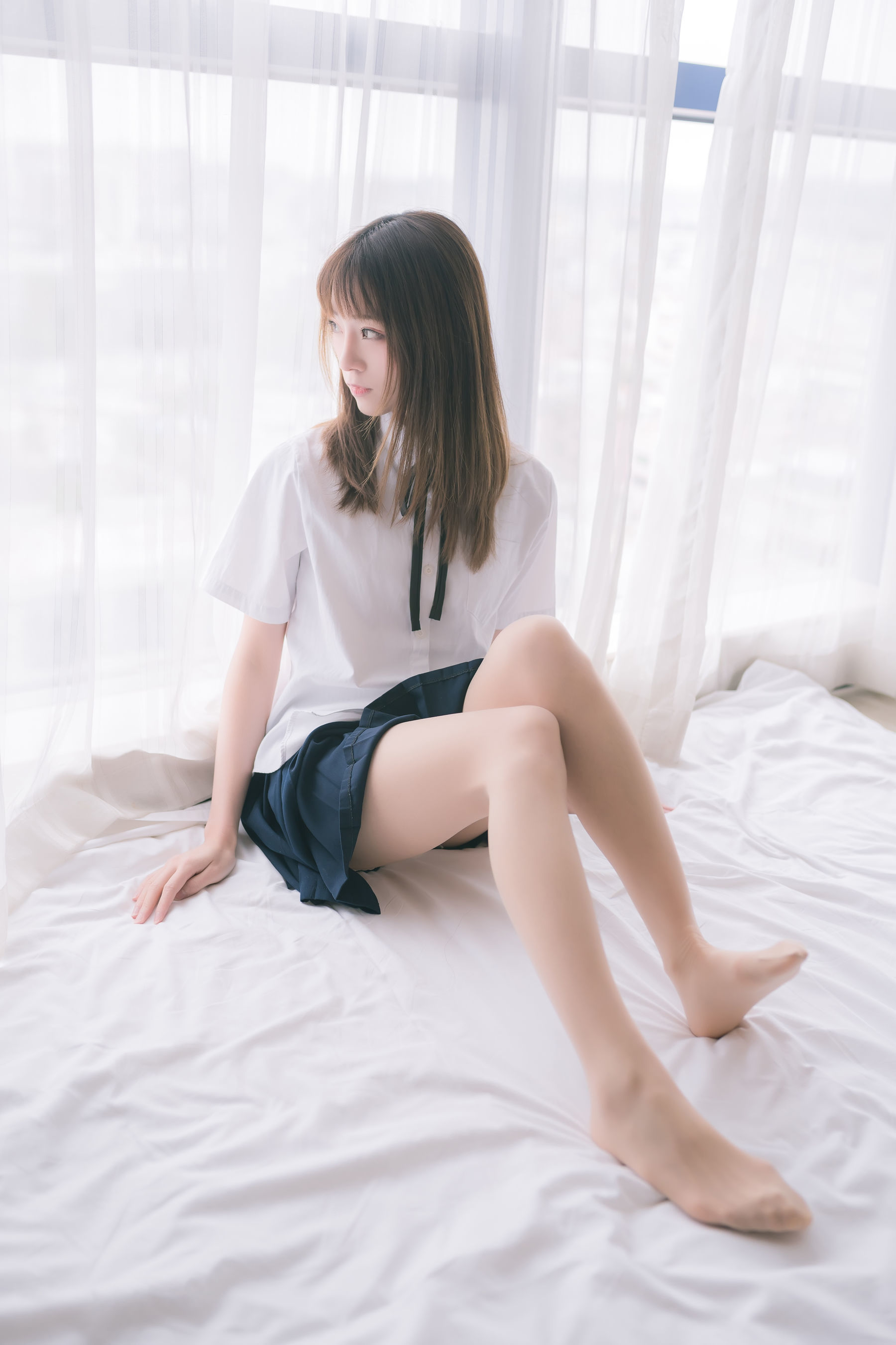 动漫博主Kitaro_绮太郎 – JK小姐姐 [48P]
