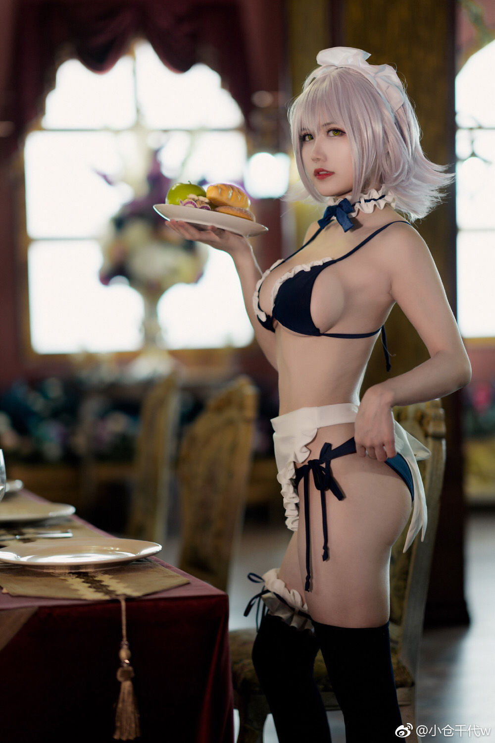 动漫博主小仓千代w – 黑贞女仆 [9P]