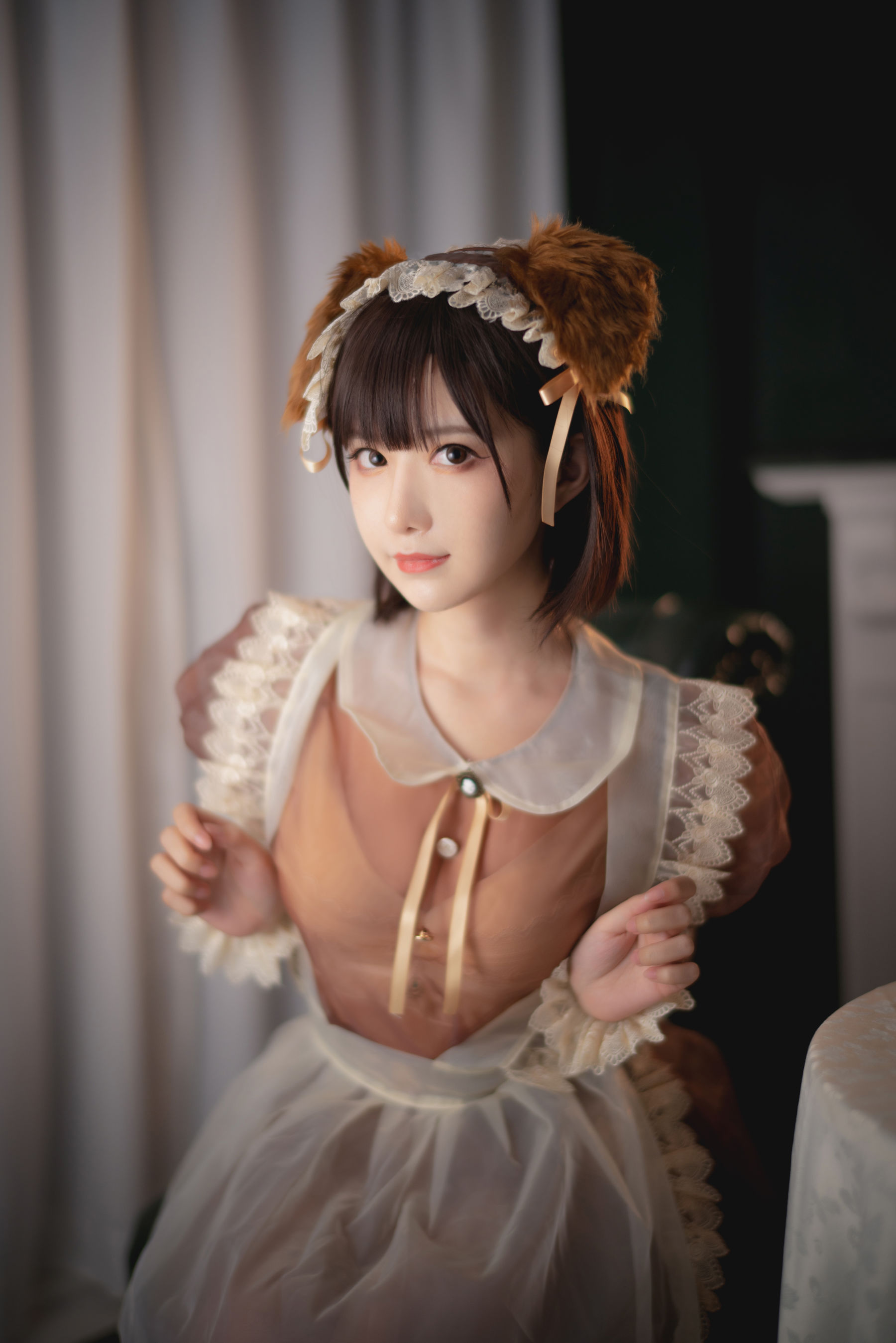 Shika小鹿鹿 – 透明女仆 [22P]