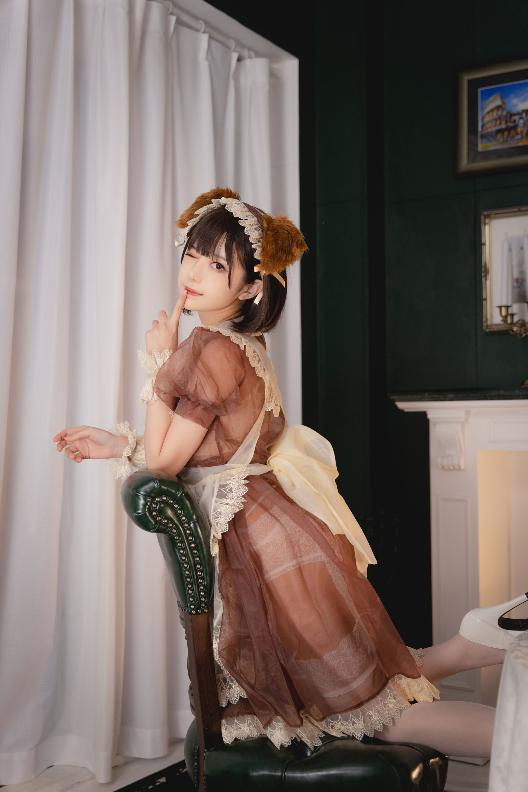 Shika小鹿鹿 – 透明女仆 [22P]
