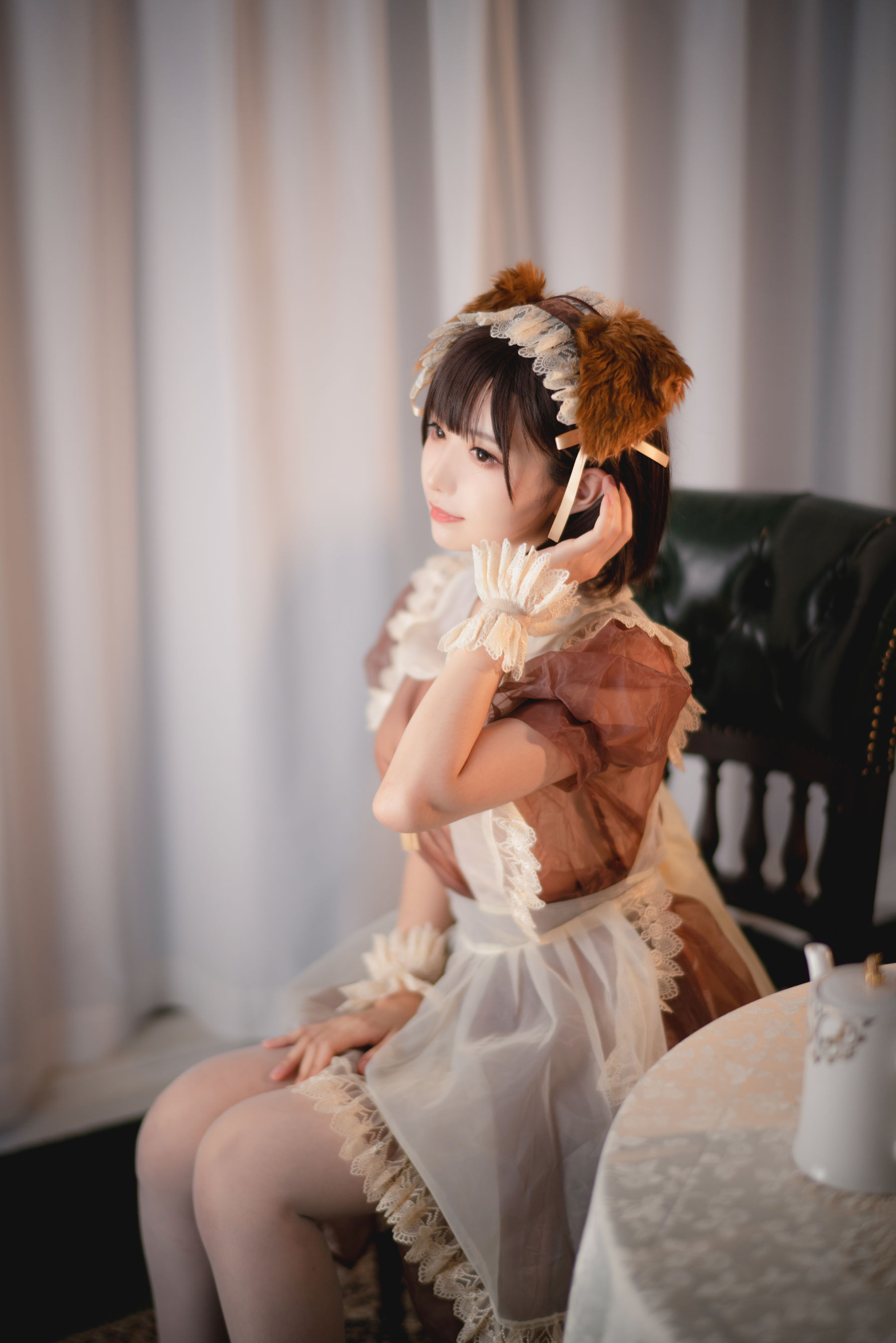 Shika小鹿鹿 – 透明女仆 [22P]