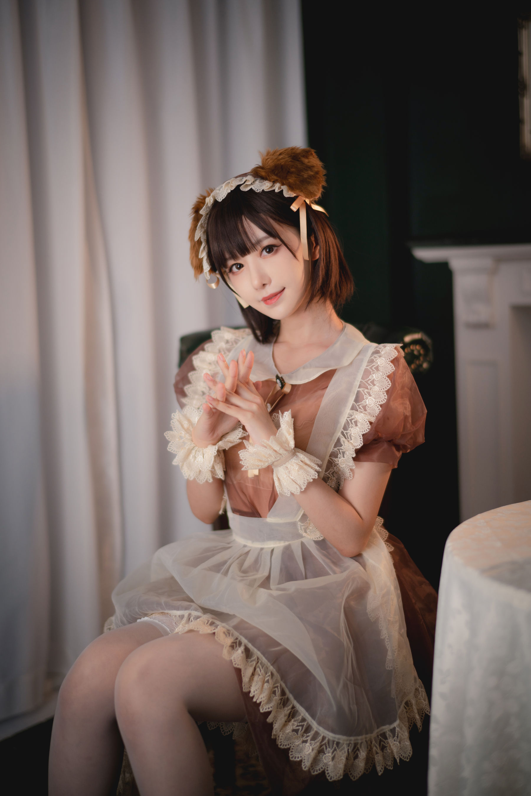 Shika小鹿鹿 – 透明女仆 [22P]