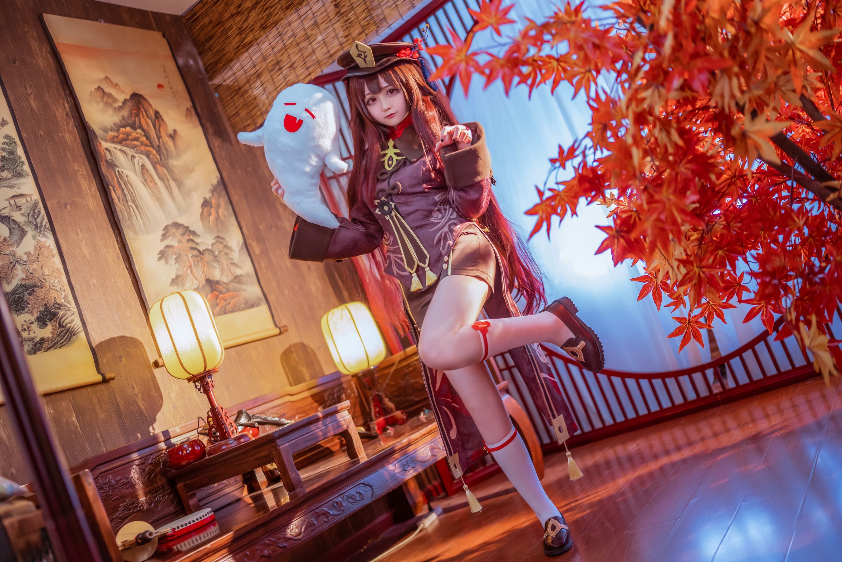 Sayako – 原神胡桃 [62P]