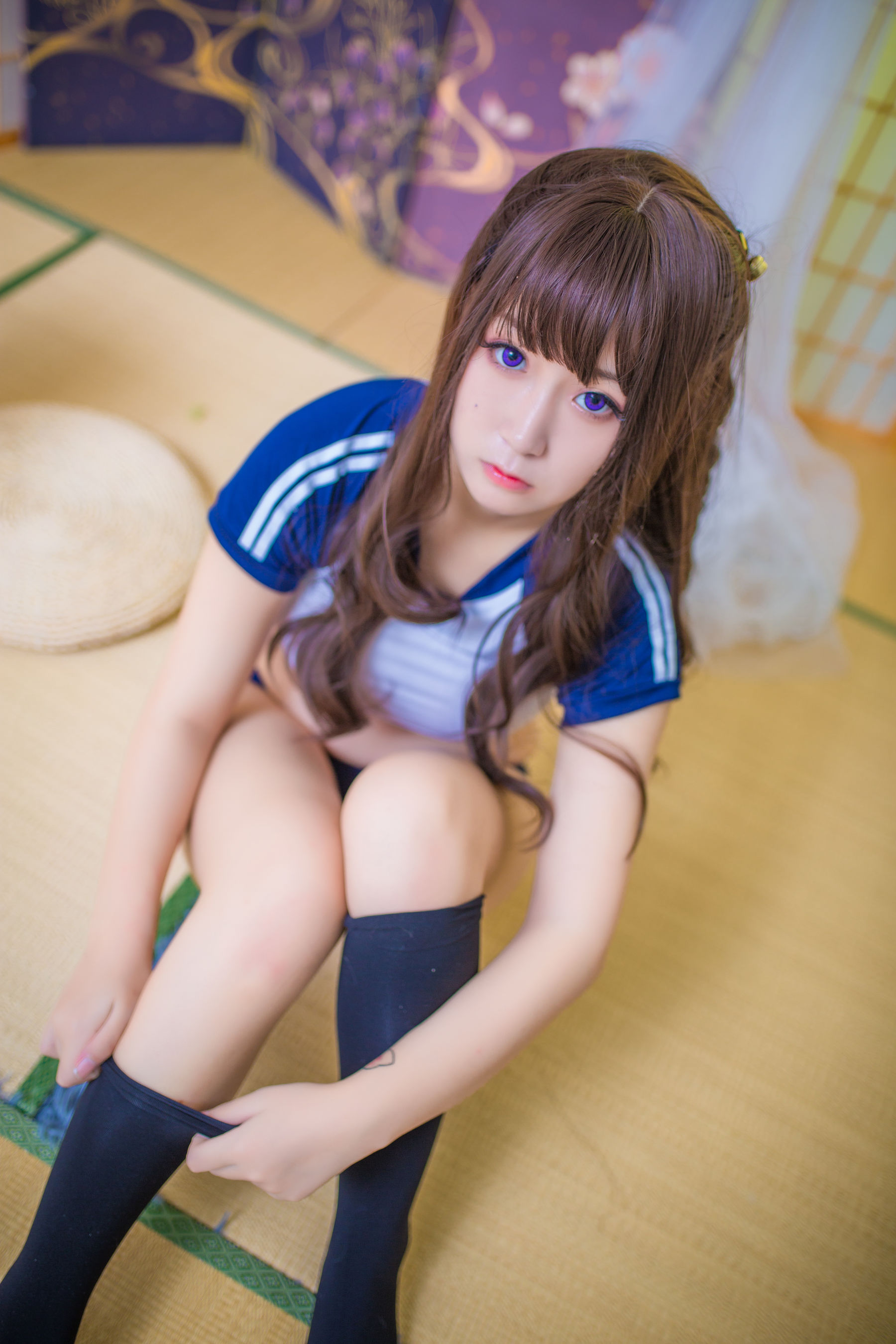 巨乳猫九酱Sakura – 体操服2 [11P]