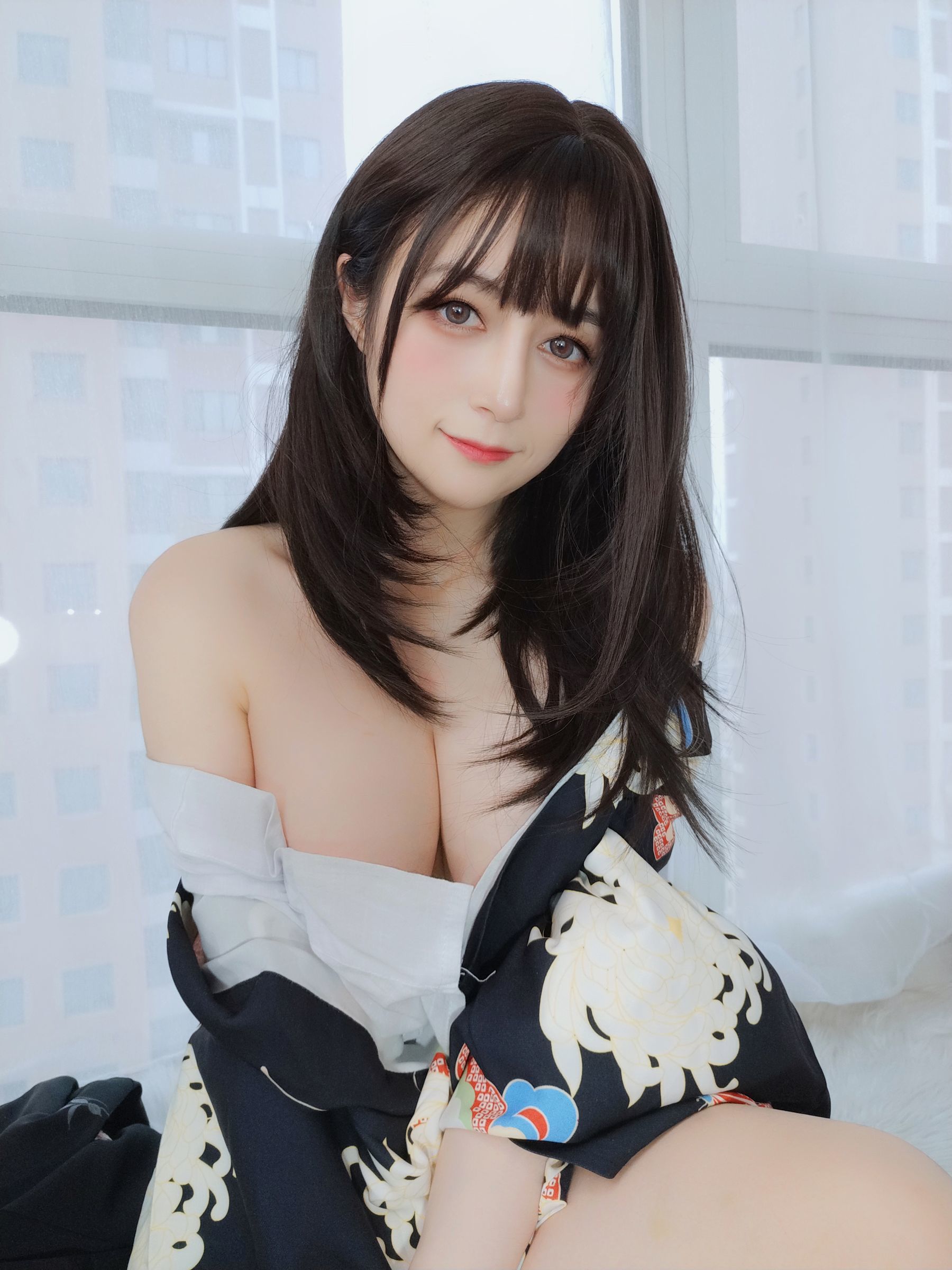 Coser小姐姐白银 – 和服下的秘密 [50P]