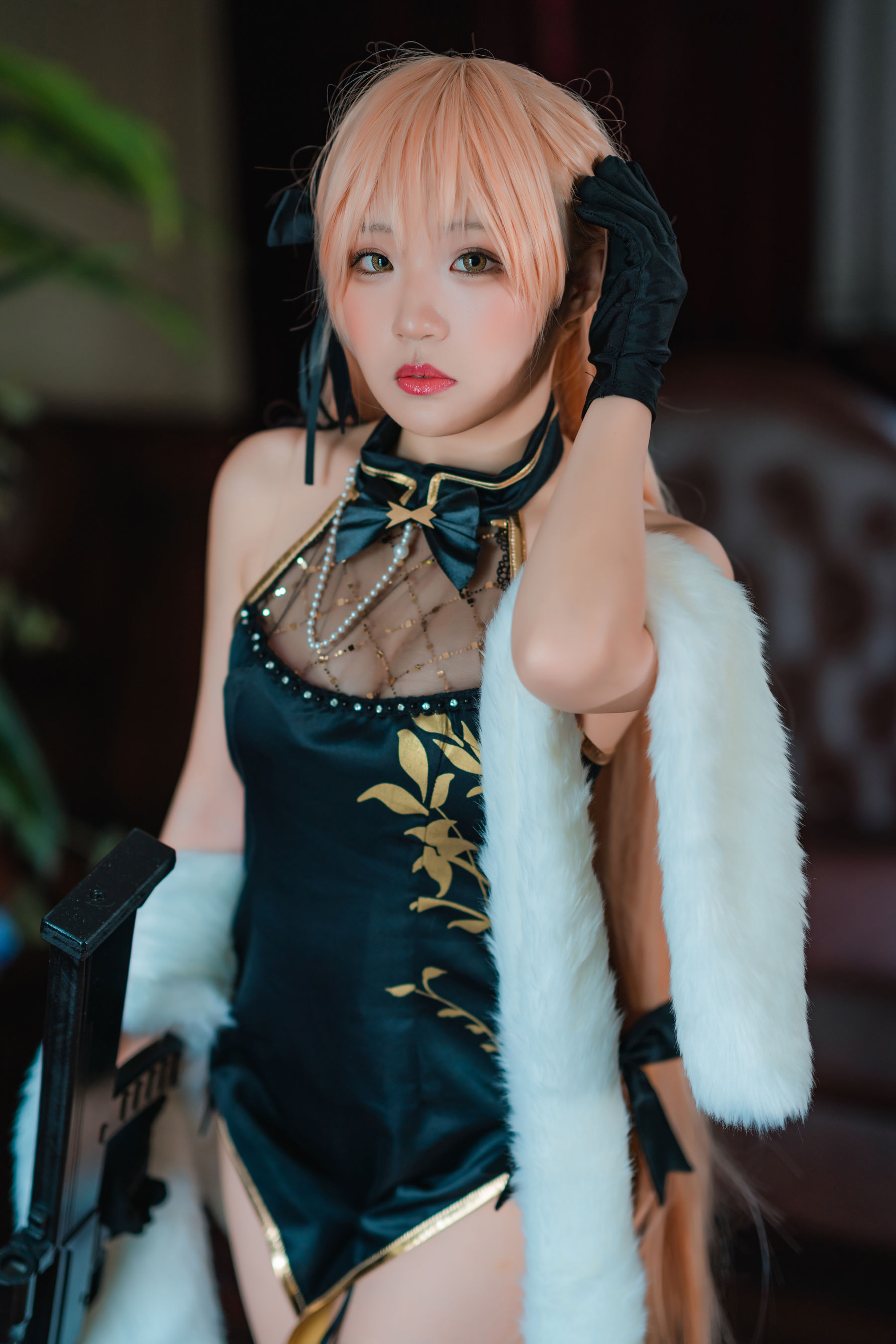 动漫博主Mime弥美 – 少女前线 OTS-14 紫雨心 [21P]
