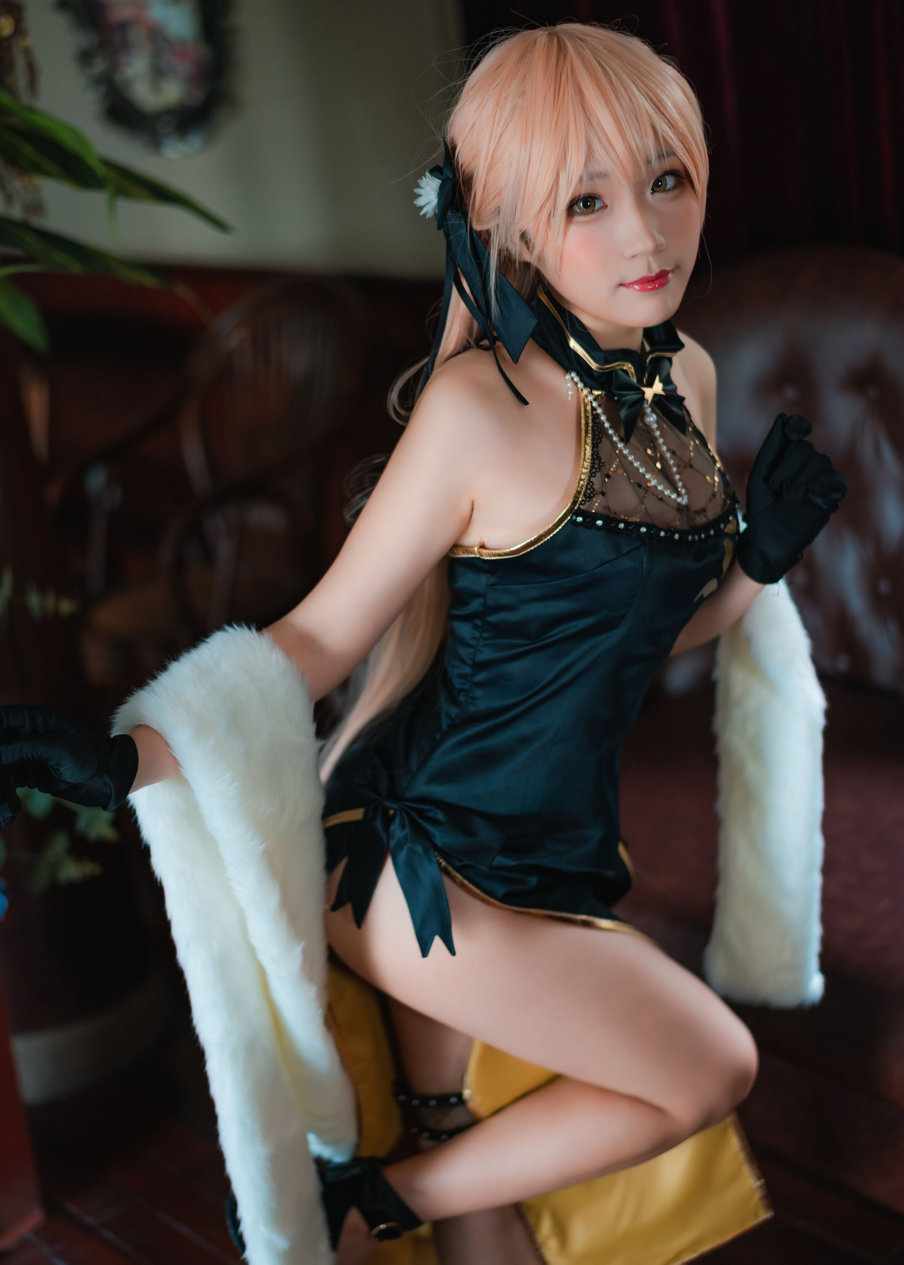 动漫博主Mime弥美 – 少女前线 OTS-14 紫雨心 [21P]