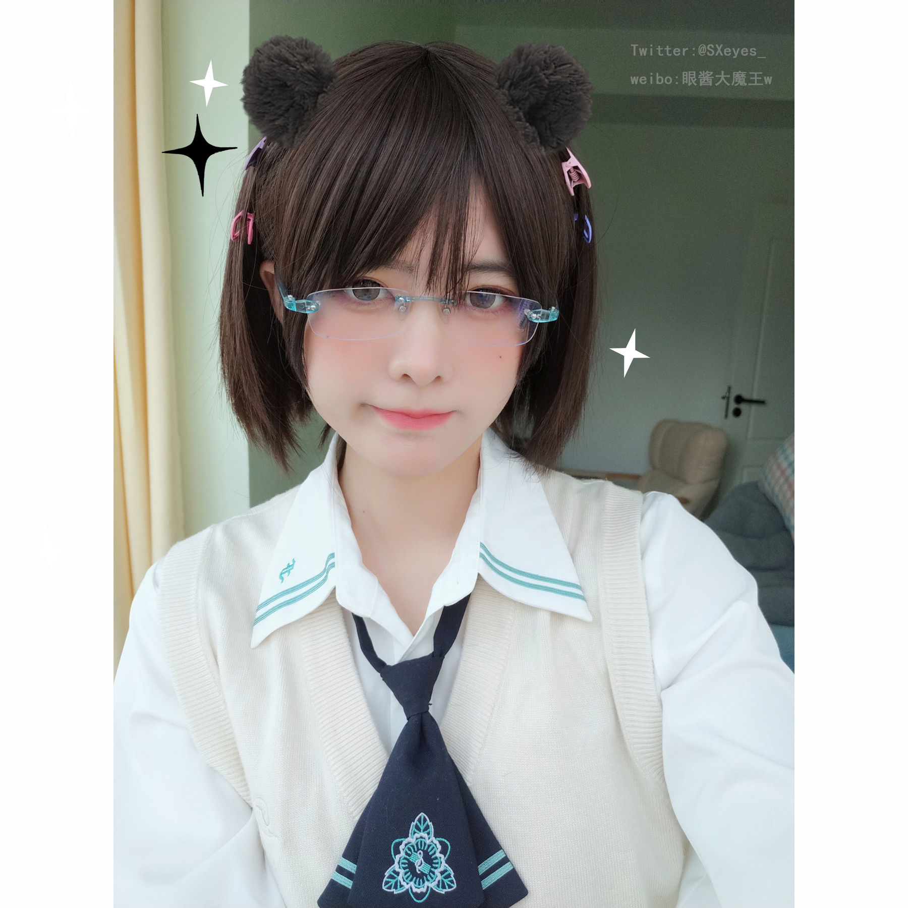 萌妹子眼酱大魔王w – 小学妹 [31P]