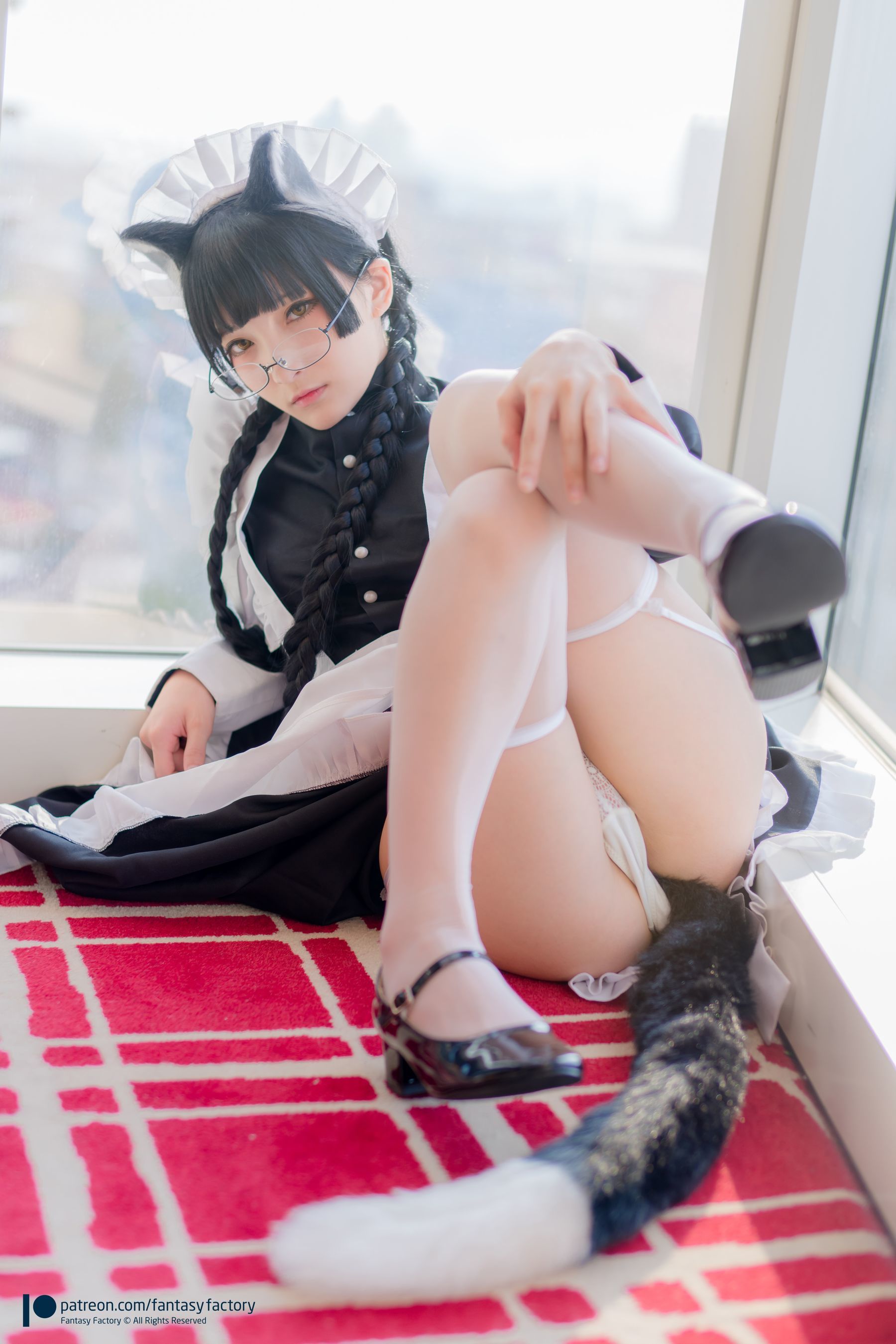 小丁 [Fantasy Factory] Maid Meow 喵娘女仆 [46P]