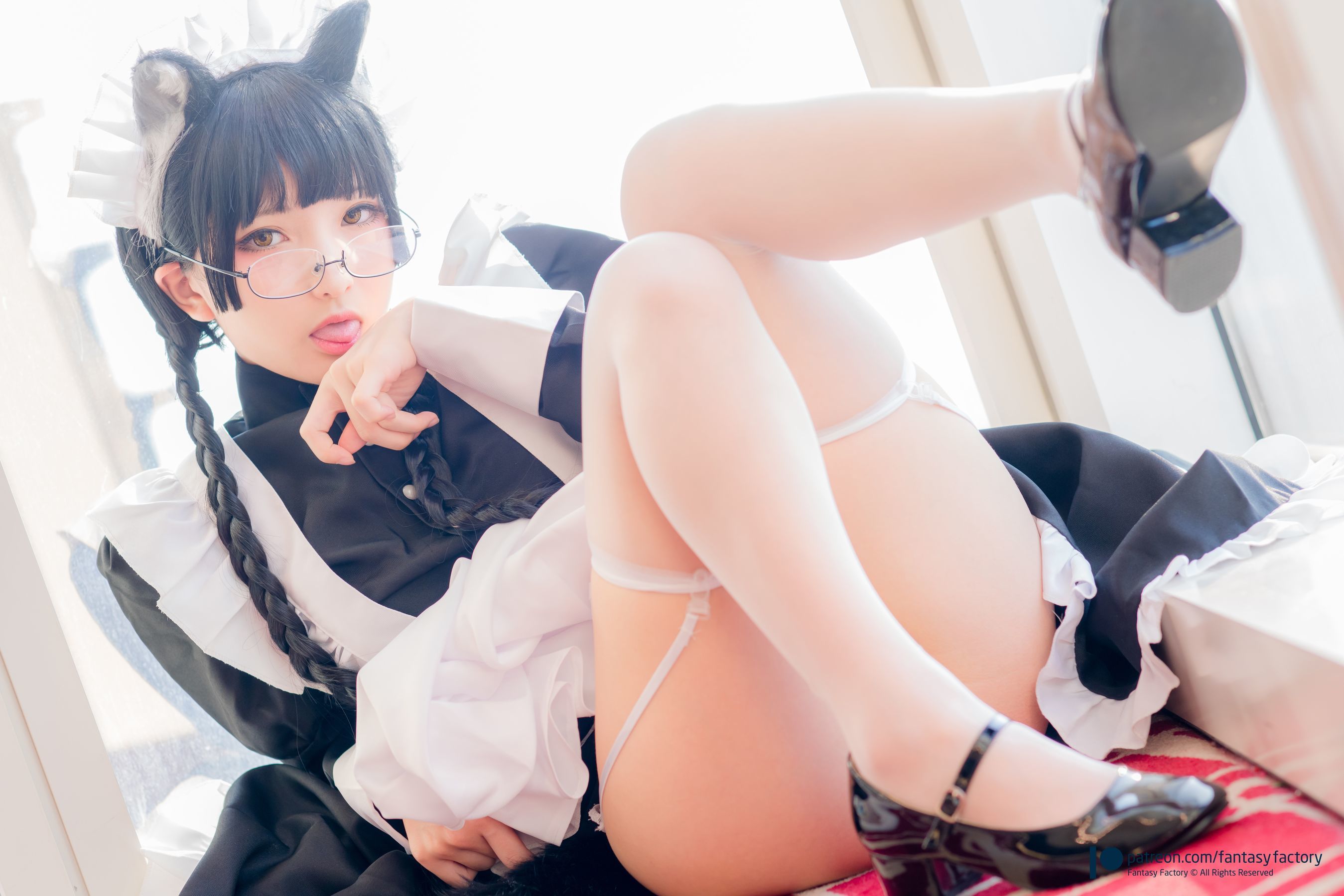 小丁 [Fantasy Factory] Maid Meow 喵娘女仆 [46P]