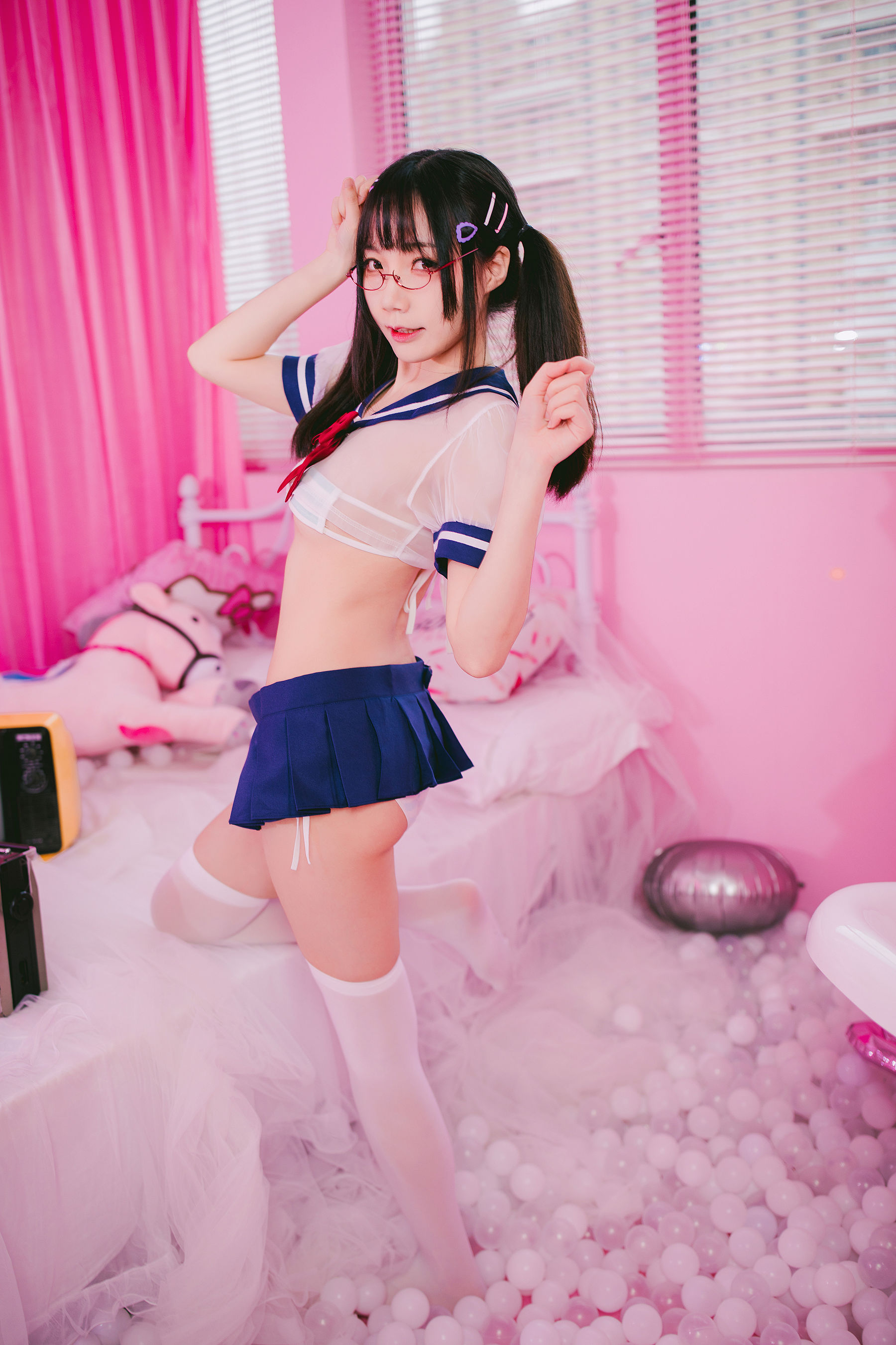 萝莉福利真央Mao – JK [18P]