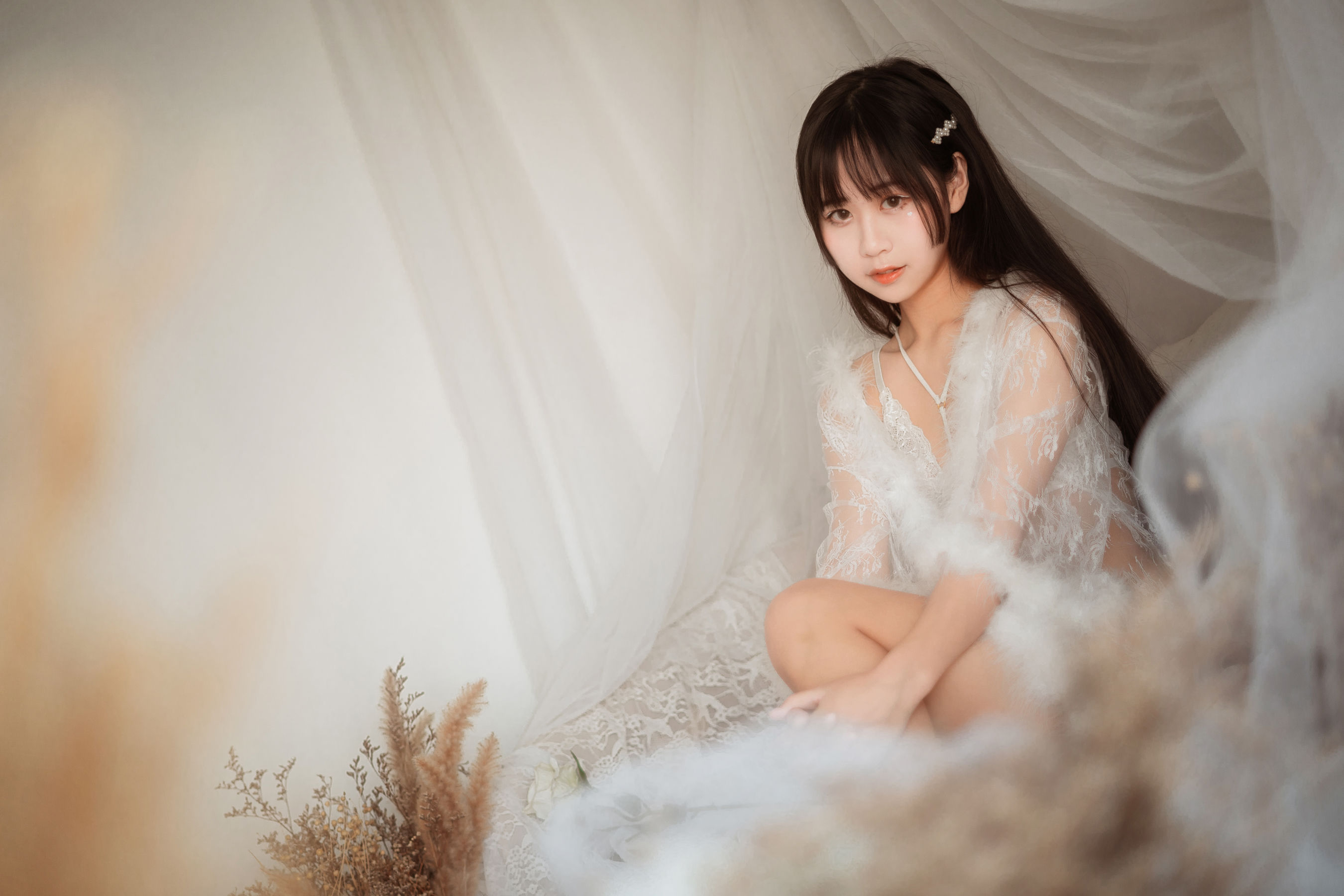 阳光美少女萌芽儿o0 毛绒内衣 [27P]