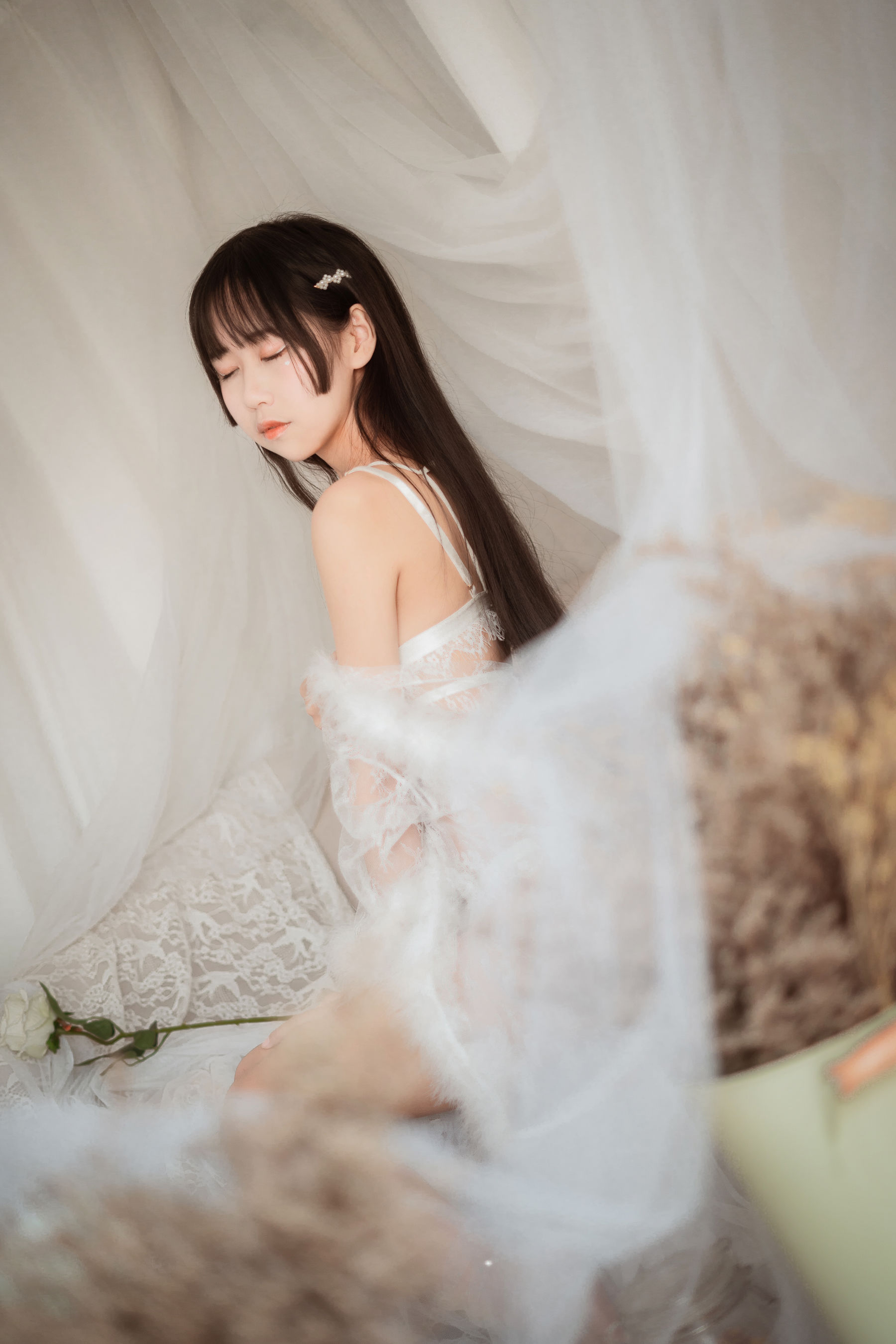 阳光美少女萌芽儿o0 毛绒内衣 [27P]